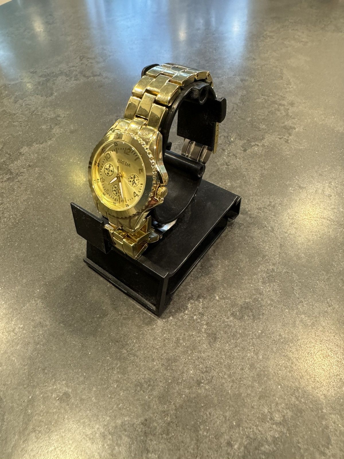 BREDA Gold Vintage Breda Watch Size ONE SIZE - 2 Thumbnail