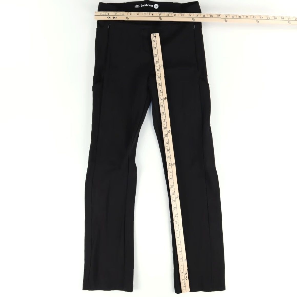Vintage Betabrand W1451 Plentiful Pocket Rayon Woven Chino Pants Black Women's M Size 32" / US 10 / IT 46 - 3 Thumbnail