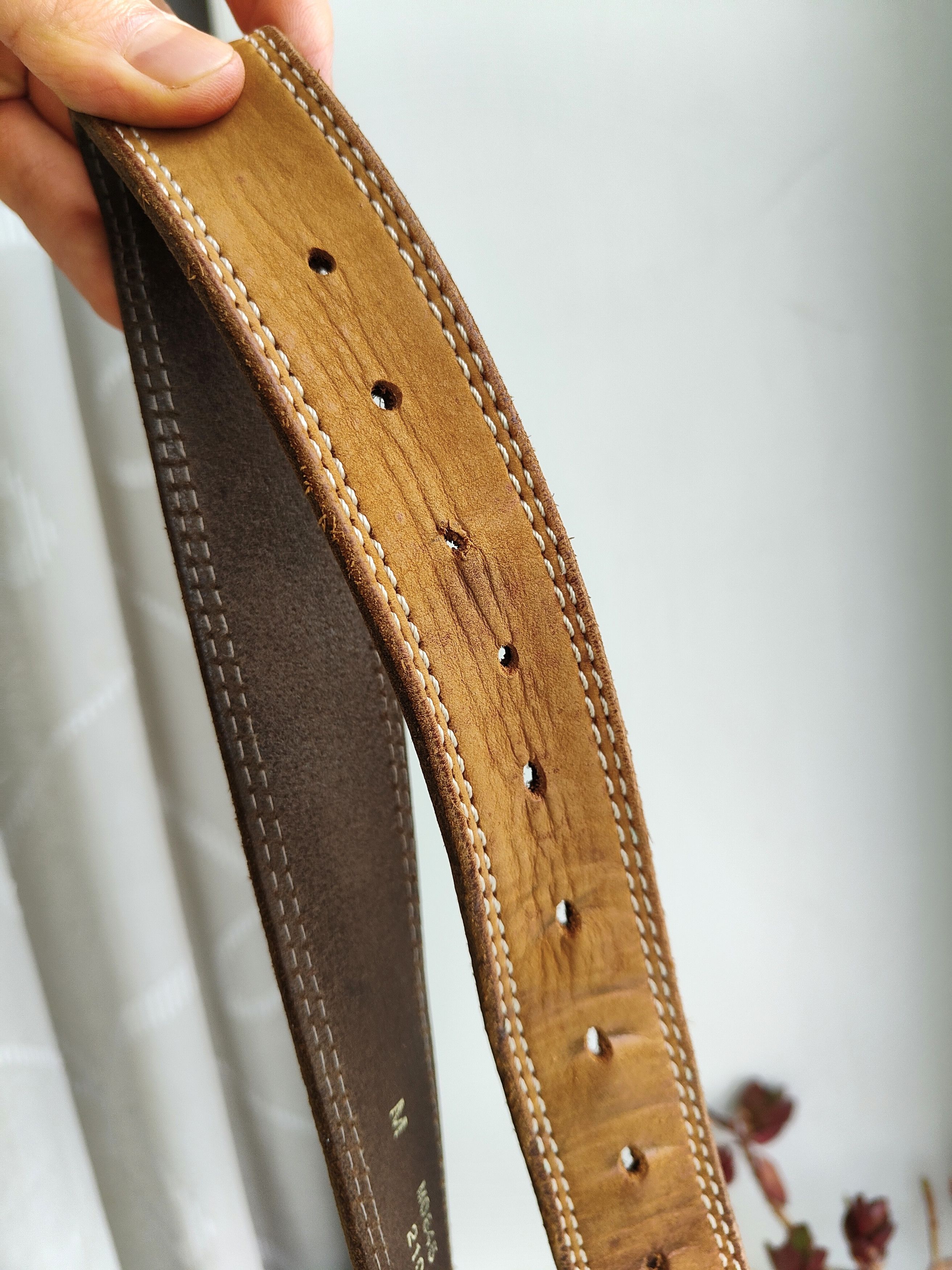 Timberland Timberland Vintage Leather Belt Size ONE SIZE - 11 Thumbnail