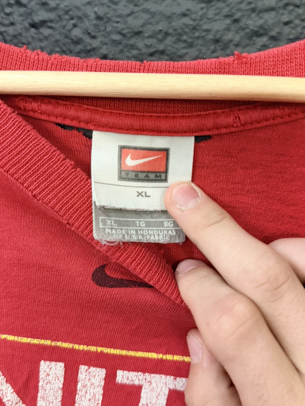 Vintage Vintage nike rooney soccer tee Size US XL / EU 56 / 4 - 3 Thumbnail