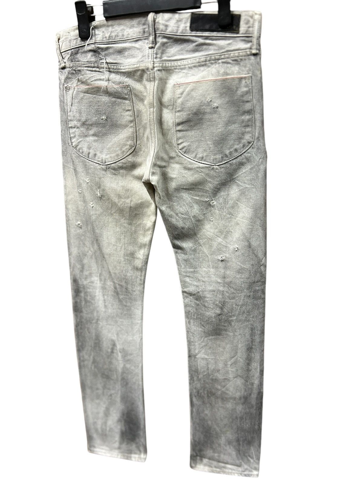 Japanese Brand × KURO × Vintage Vintage Kuro ‘Graphite’ Rare White Fade Selvedge Jeans Size US 31 - 9 Thumbnail