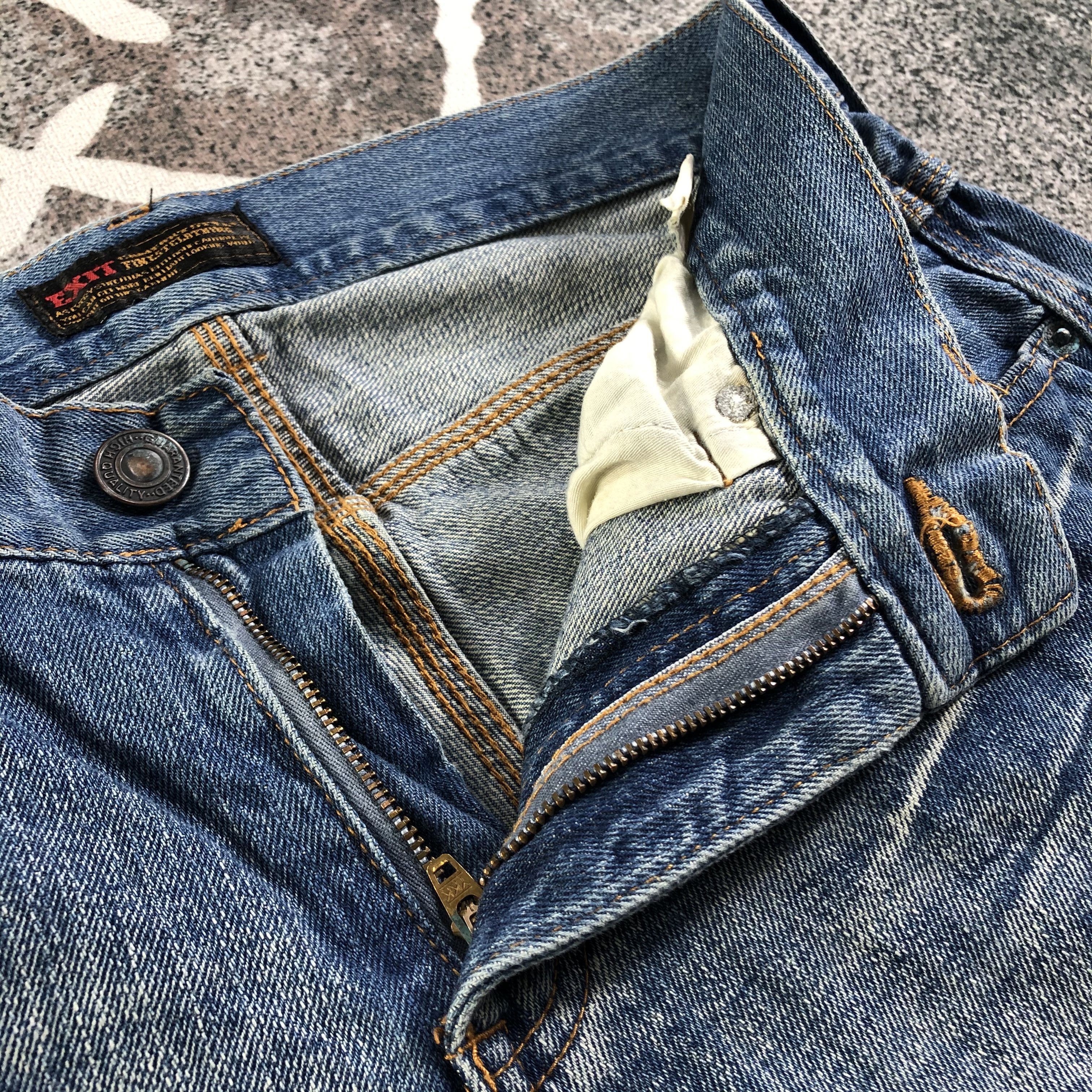 Japanese Brand Vintage Japanese Punk Jeans Spike Denim KJ2564 Size US 31 - 6 Thumbnail