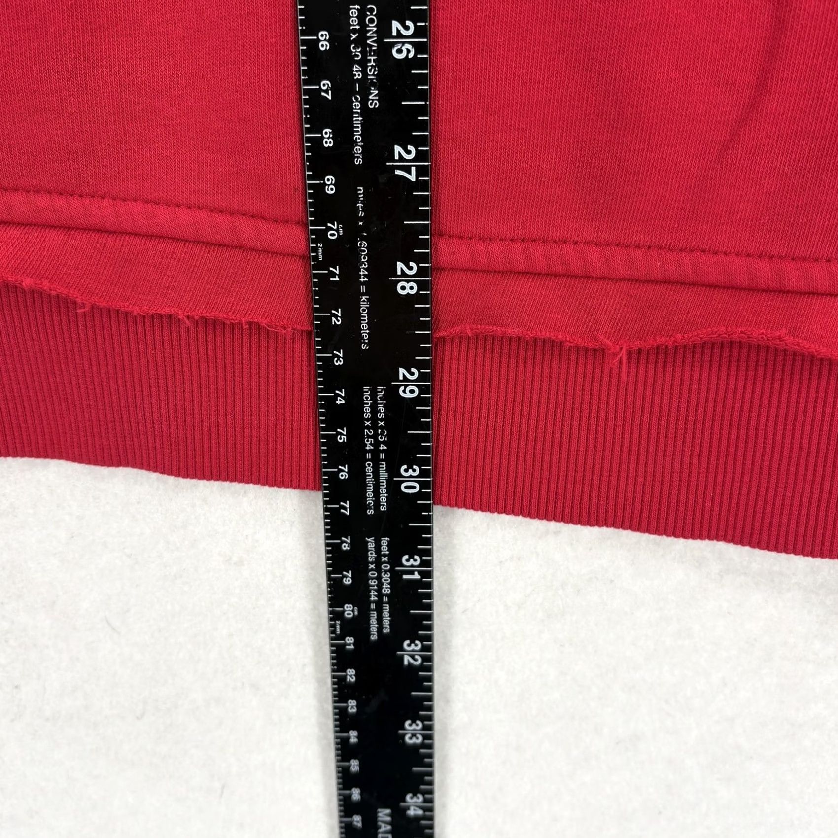 Soft Surroundings Soft Surroundings Sweatshirt Tunic Womens PL Red Cotton Knit Long Sleeve Casual Fall Womens Size L / US 10 / IT 46 - 7 Thumbnail