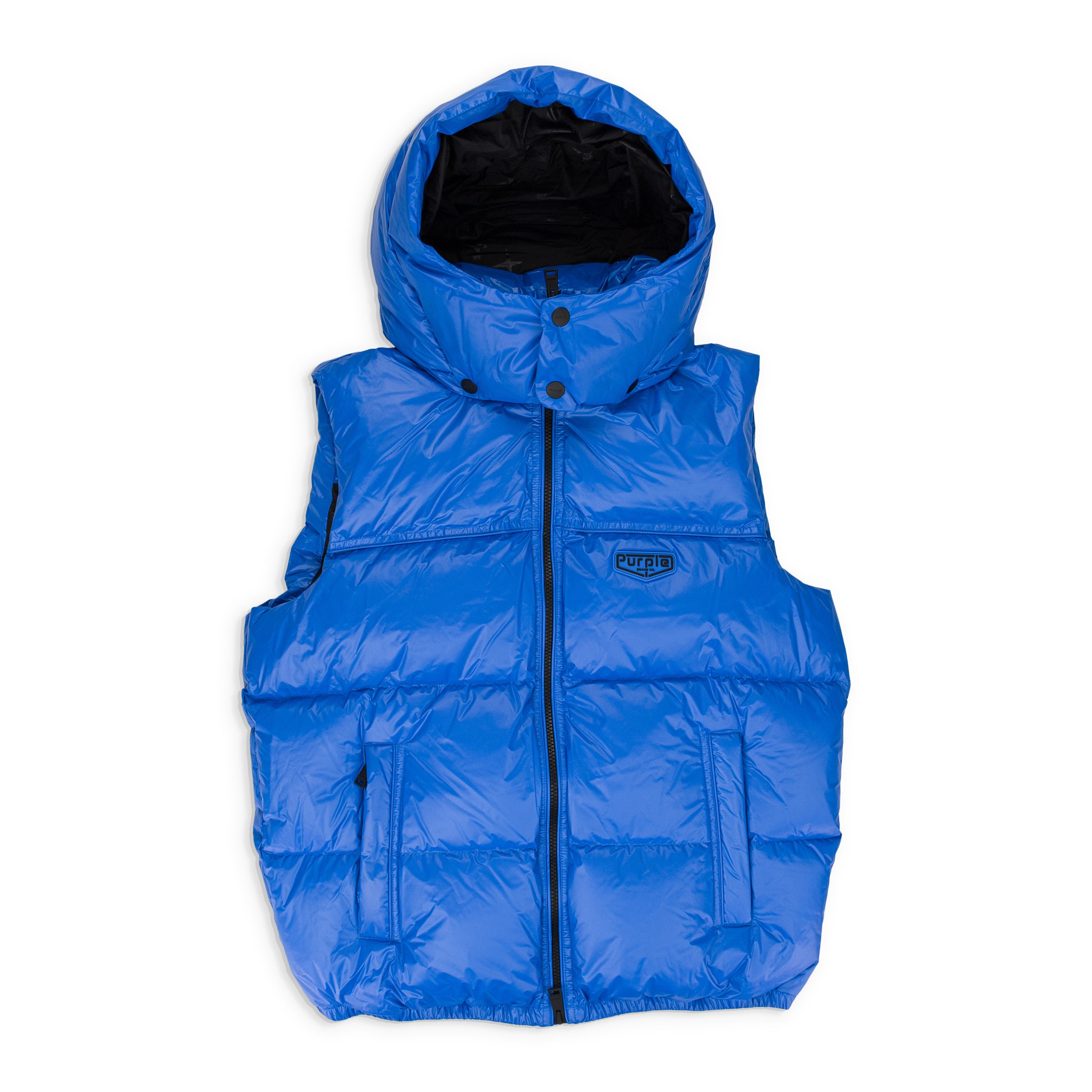 Purple Brand Nylon Puffer Vest SIZE XS Size US XS / EU 42 / 0 - 1 Thumbnail