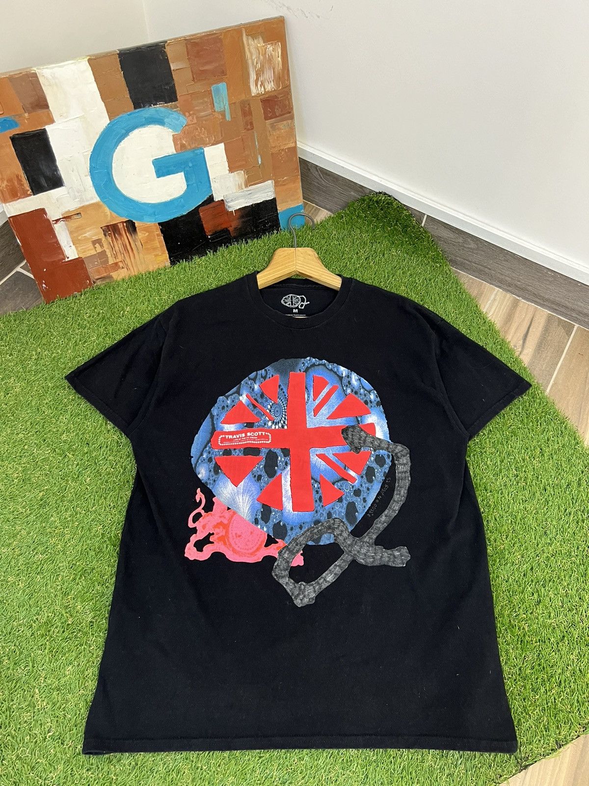 Travis Scott Astroworld Tour Union Jack T Shirt