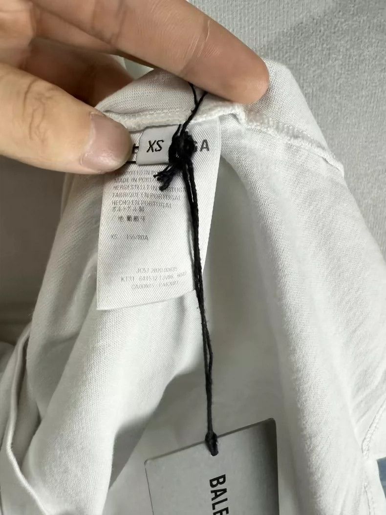 Balenciaga Balenciaga White Arrow Wifi Signal Short Sleeve-2506 Size US XS / EU 42 / 0 - 4 Thumbnail