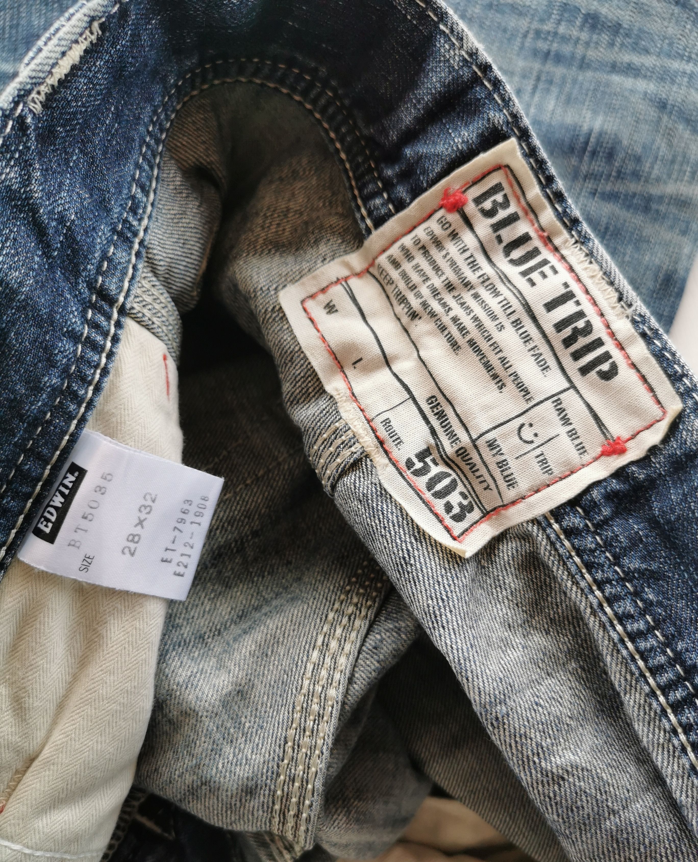 Le Grande Bleu (L.G.B.) edwin blue trip jeans Size US 29 - 4 Thumbnail