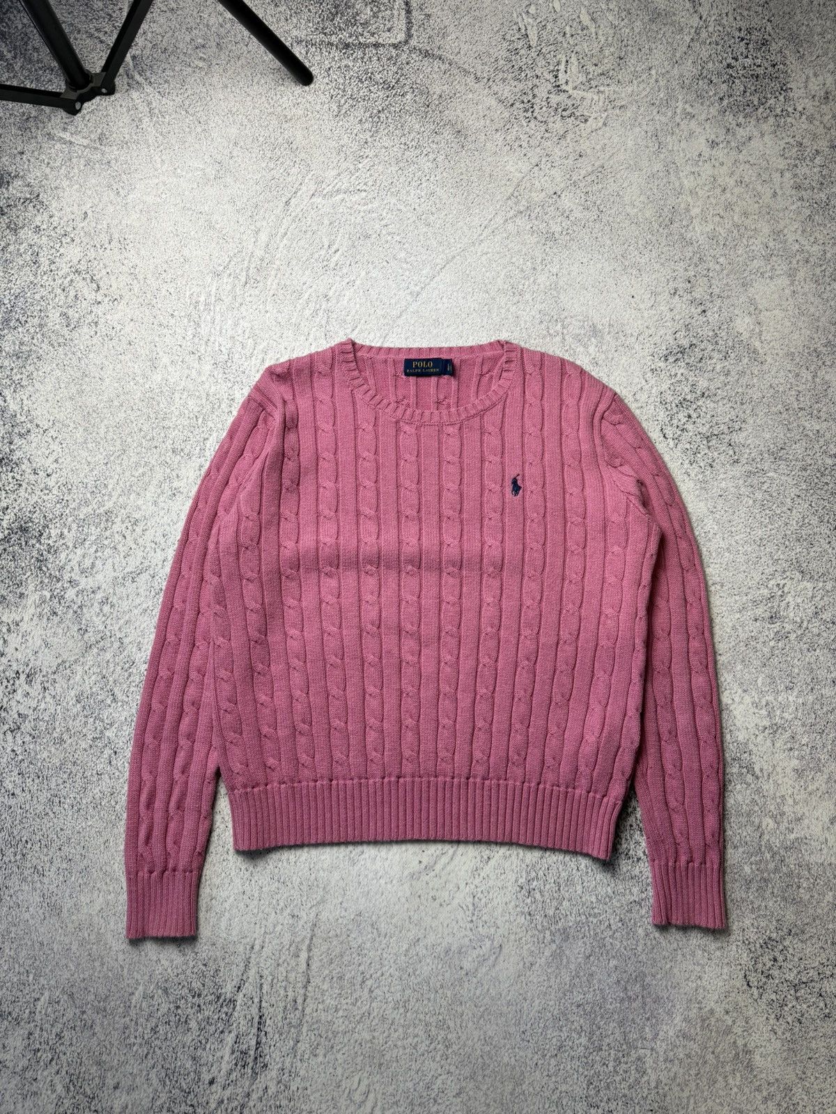 Polo Ralph Lauren Women’s Vintage Polo Ralph Lauren knitted Sweater luxury Size L / US 10 / IT 46 - 13 Thumbnail