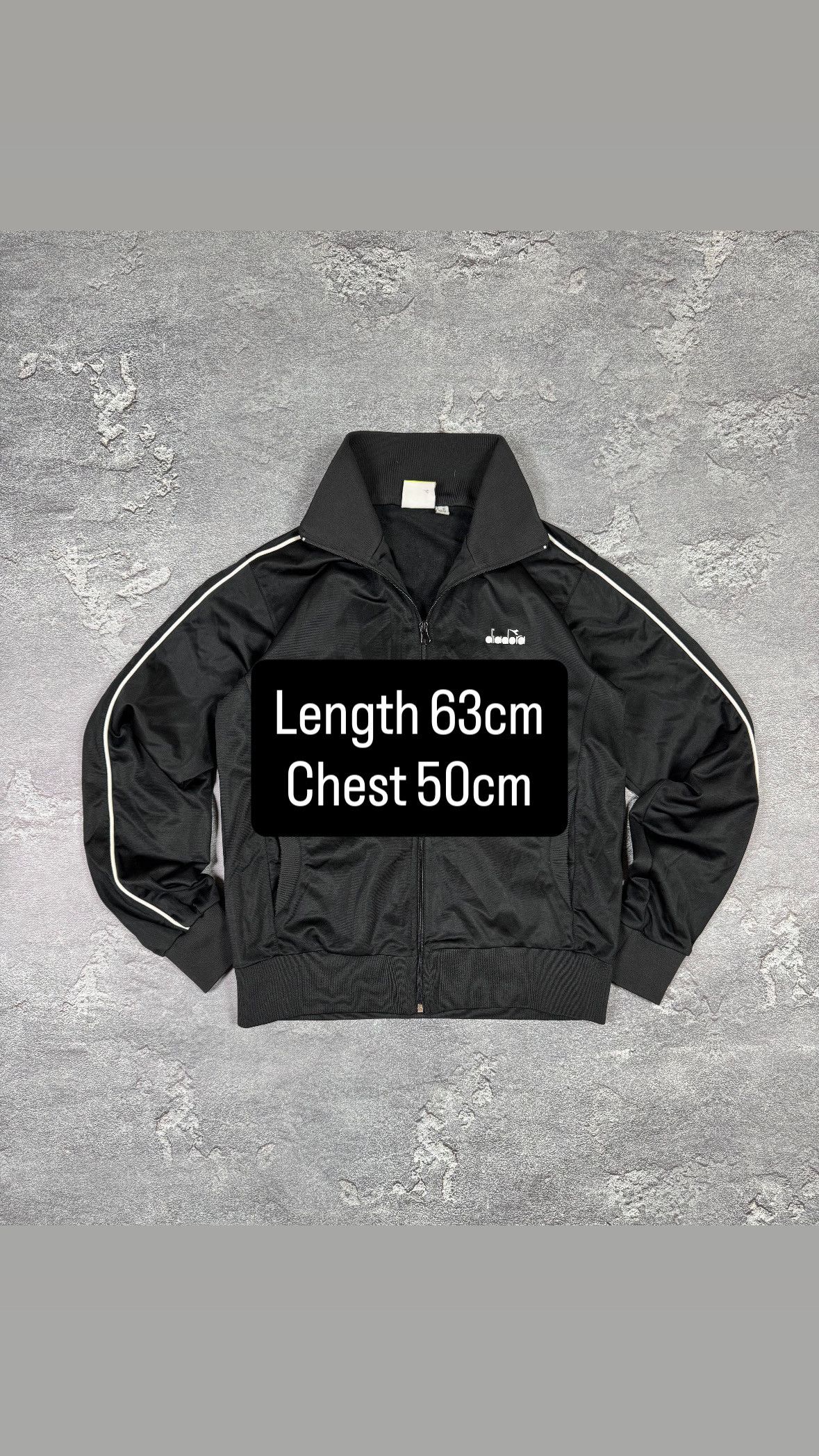 Diadora Diadora Full Zip Sweatshirt Size S Streetwear Y2K Size US S / EU 44-46 / 1 - 2 Thumbnail
