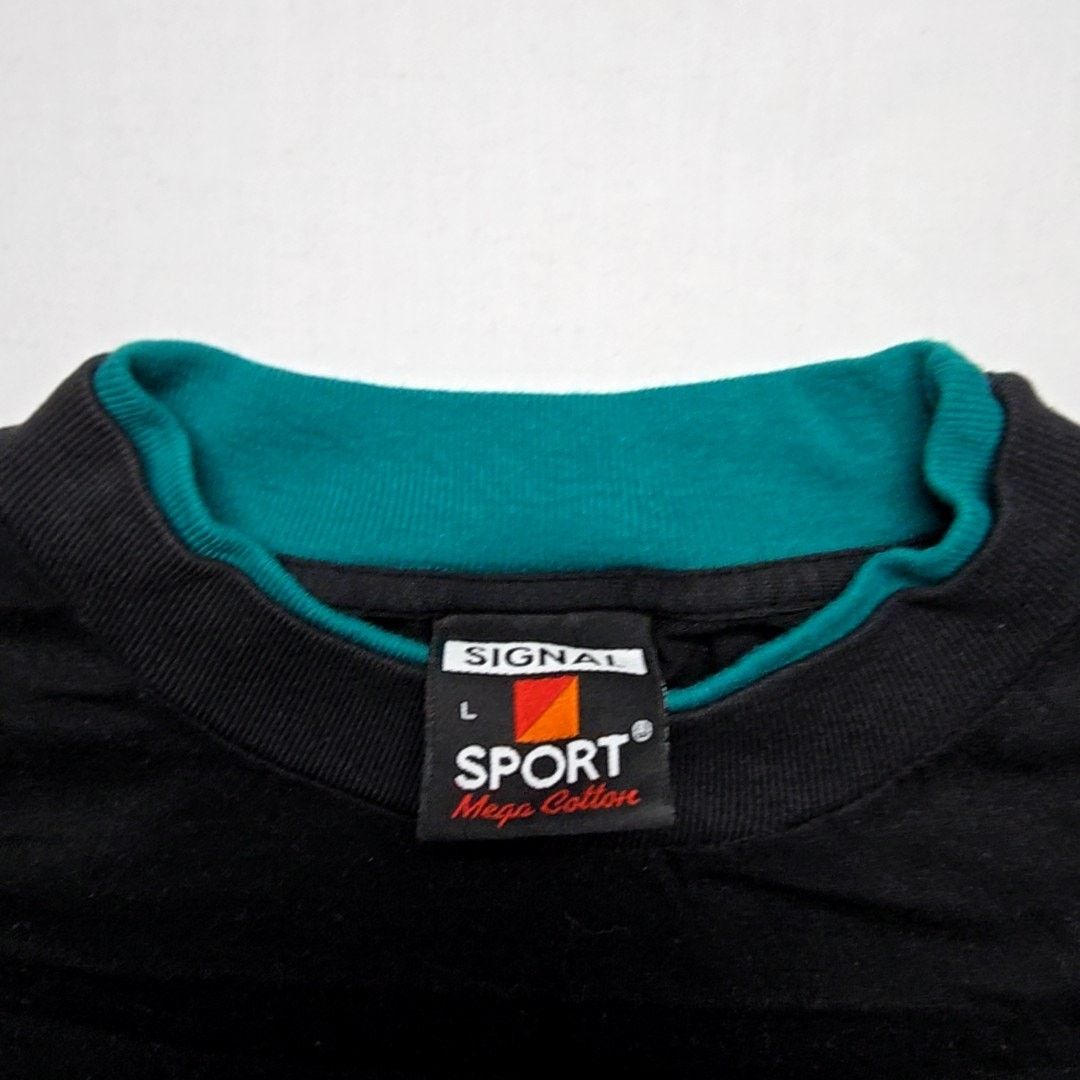 Signal Sport Vintage Montana Native American Southwestern Black Large Tee Size US L / EU 52-54 / 3 - 4 Thumbnail