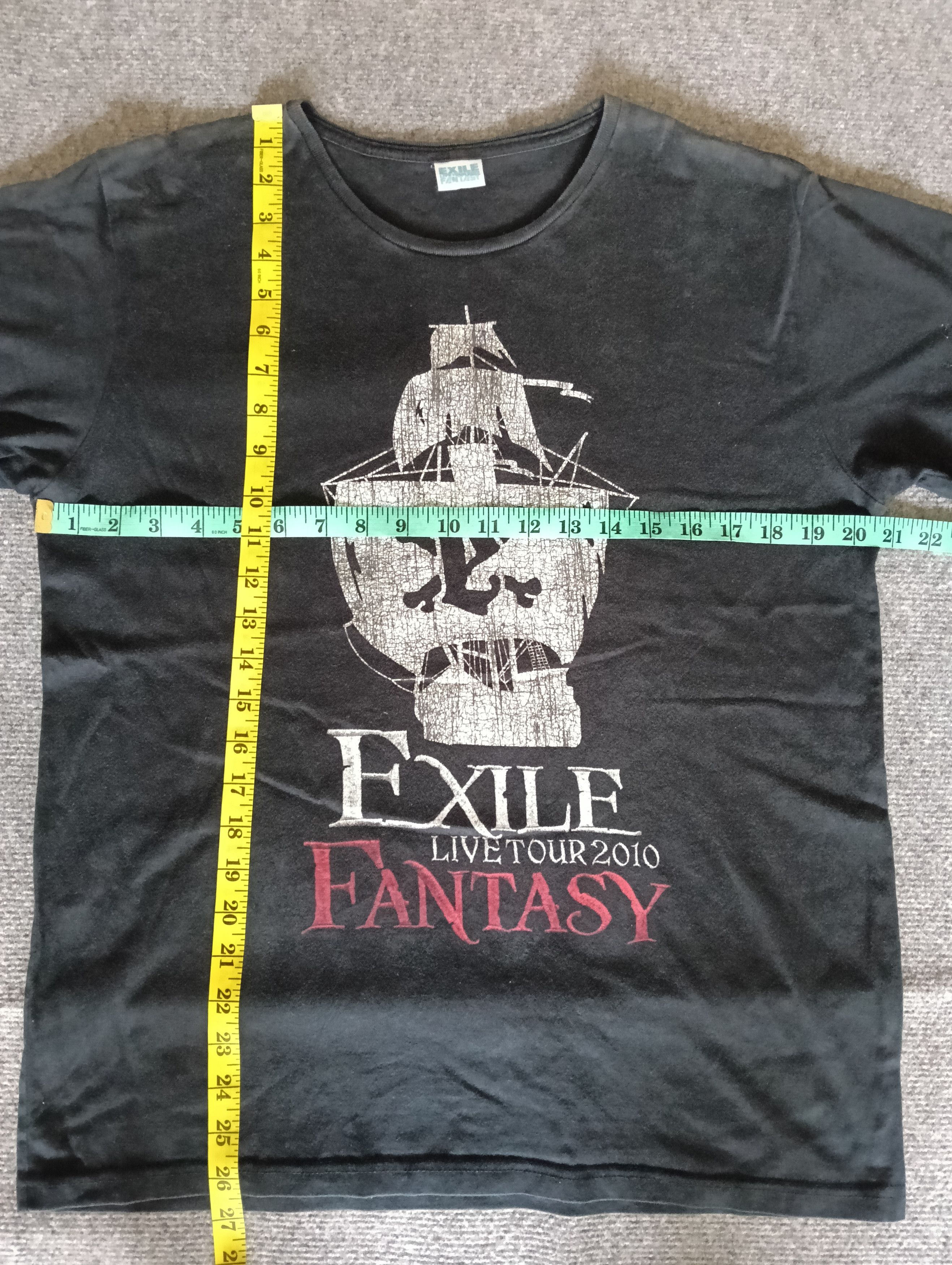 Band Tees Exile tour 2010 fantasy Tshirt Size US M / EU 48-50 / 2 - 7 Thumbnail