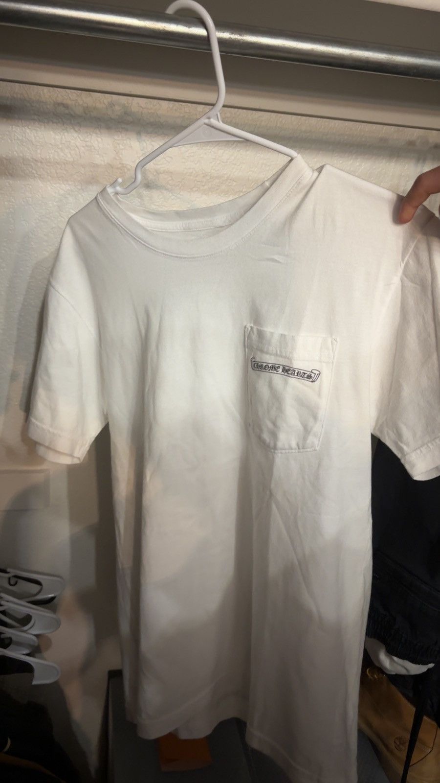 Chrome Hearts Chrome Hearts Scroll Pocket T-Shirt | Grailed