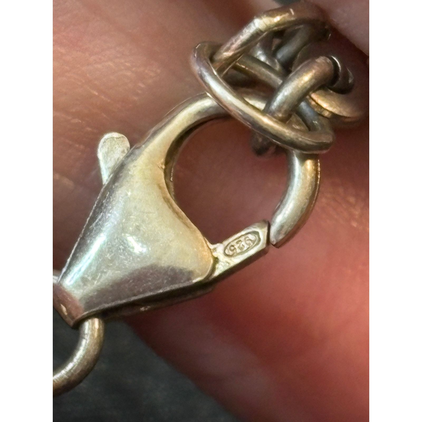 Other Sterling Silver Cinnabar Pendant Necklace on Leather Cord Size ONE SIZE - 9 Thumbnail