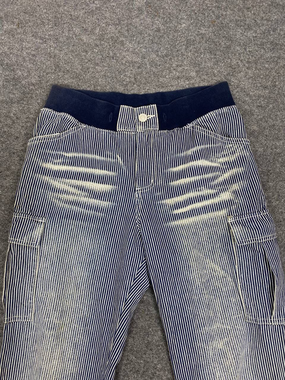 Japanese Brand vintage japanese brands jogger pants hickory striped Size US 32 / EU 48 - 6 Thumbnail