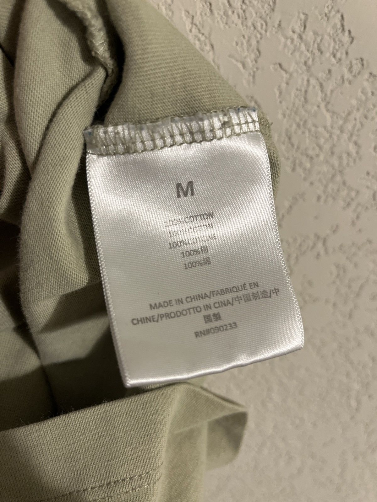 Essentials × Fear of God Essentials Seafoam green tee Size US M / EU 48-50 / 2 - 5 Thumbnail