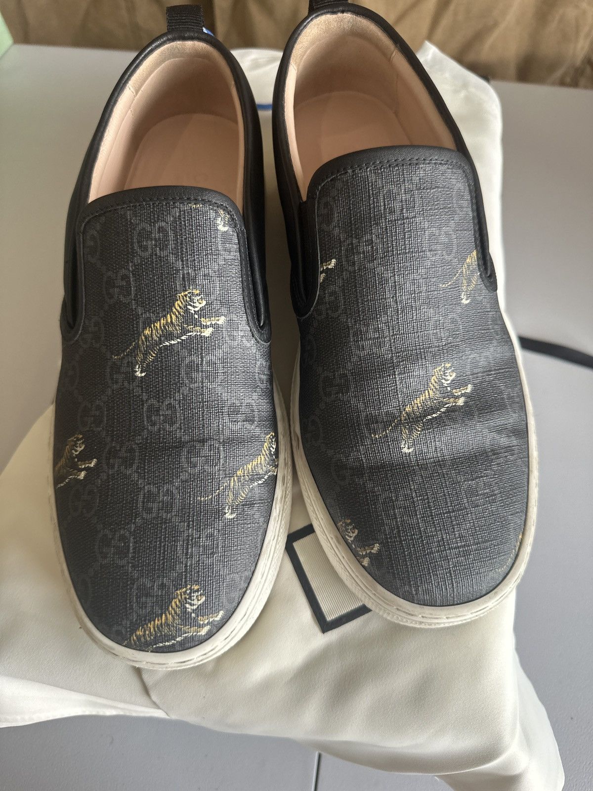 Gucci Slip Ons Tiger Grailed