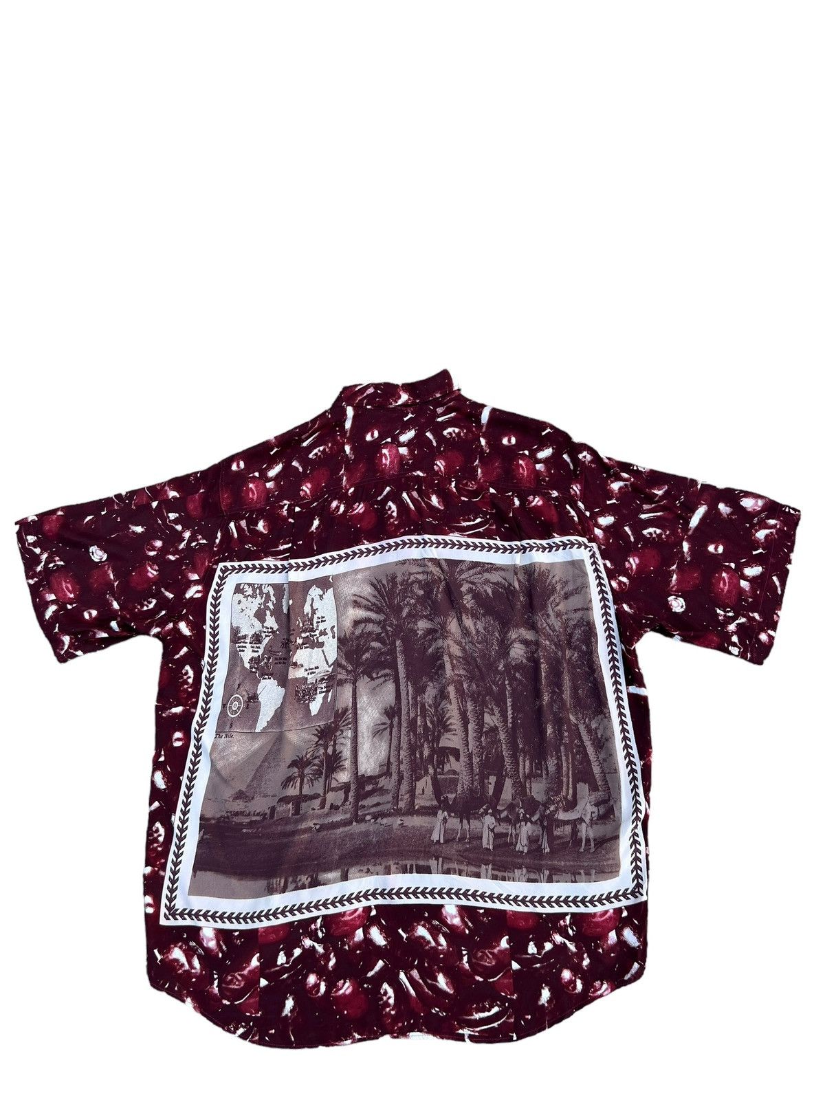 Cortigiani Cortigiani Made in Italy Egypt Rayon Oversized Art Shirt Size US XL / EU 56 / 4 - 1 Thumbnail