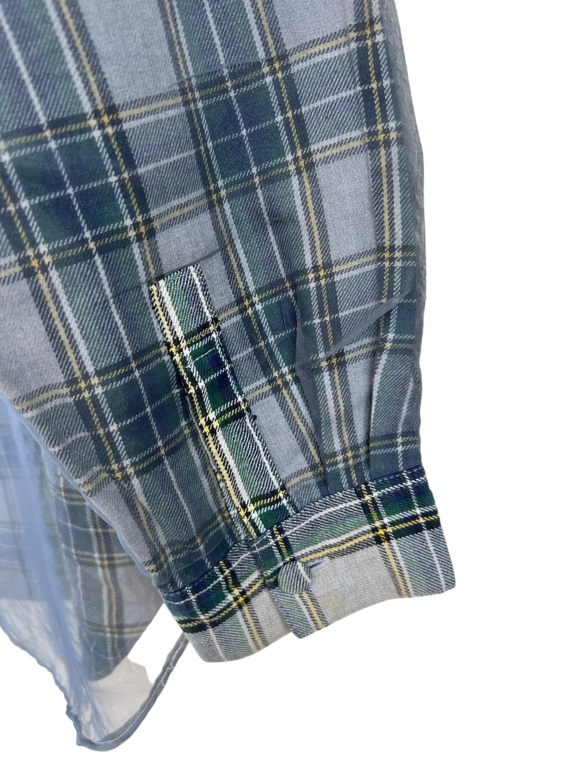 20471120 Vintage 90s MILK BOY Japan Hybrid Flannel Shirt Size US L / EU 52-54 / 3 - 13 Thumbnail