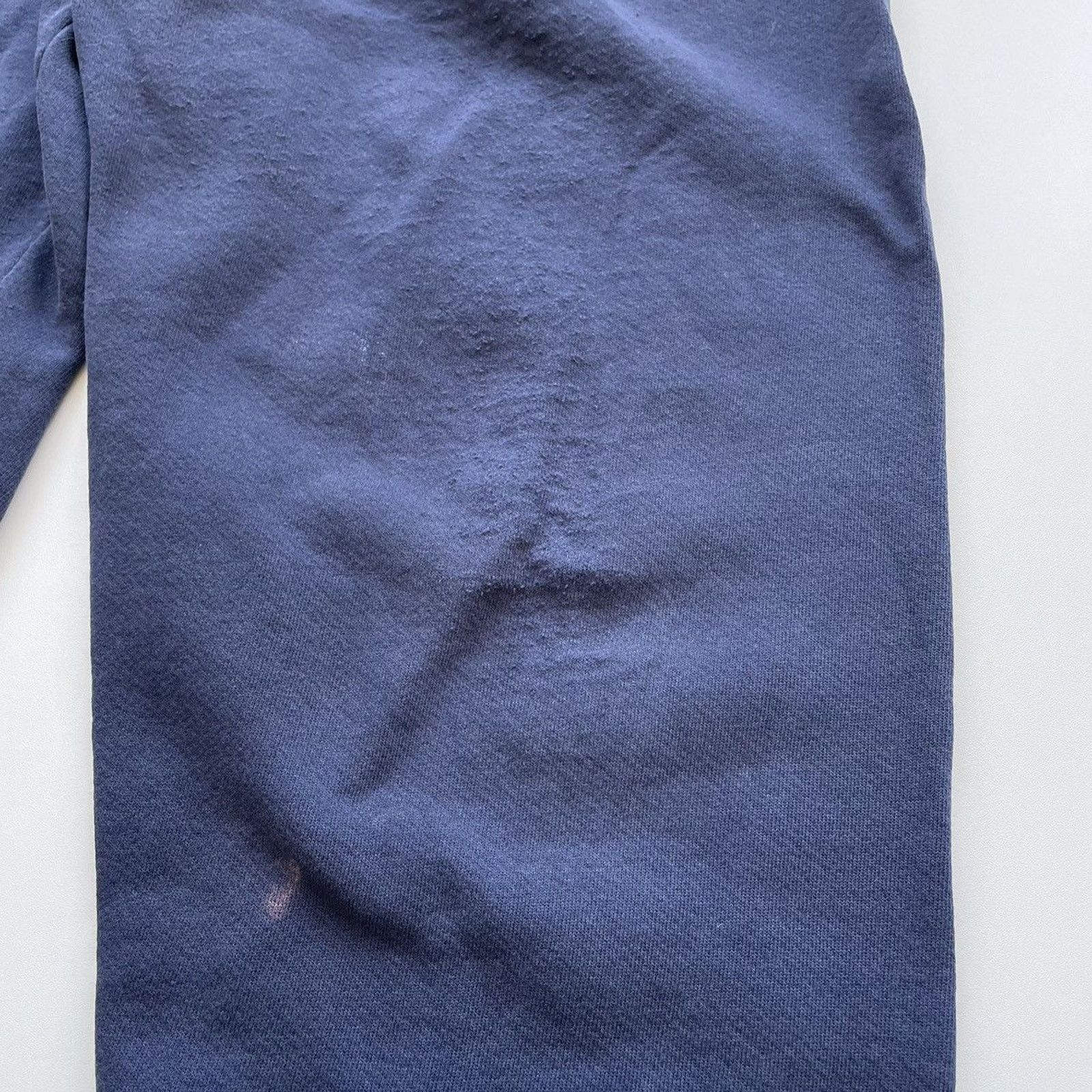 Nike × Vintage Vintage Nike Sportswear Swoosh Sweatpants Medium Navy Rare Size US 31 - 3 Thumbnail