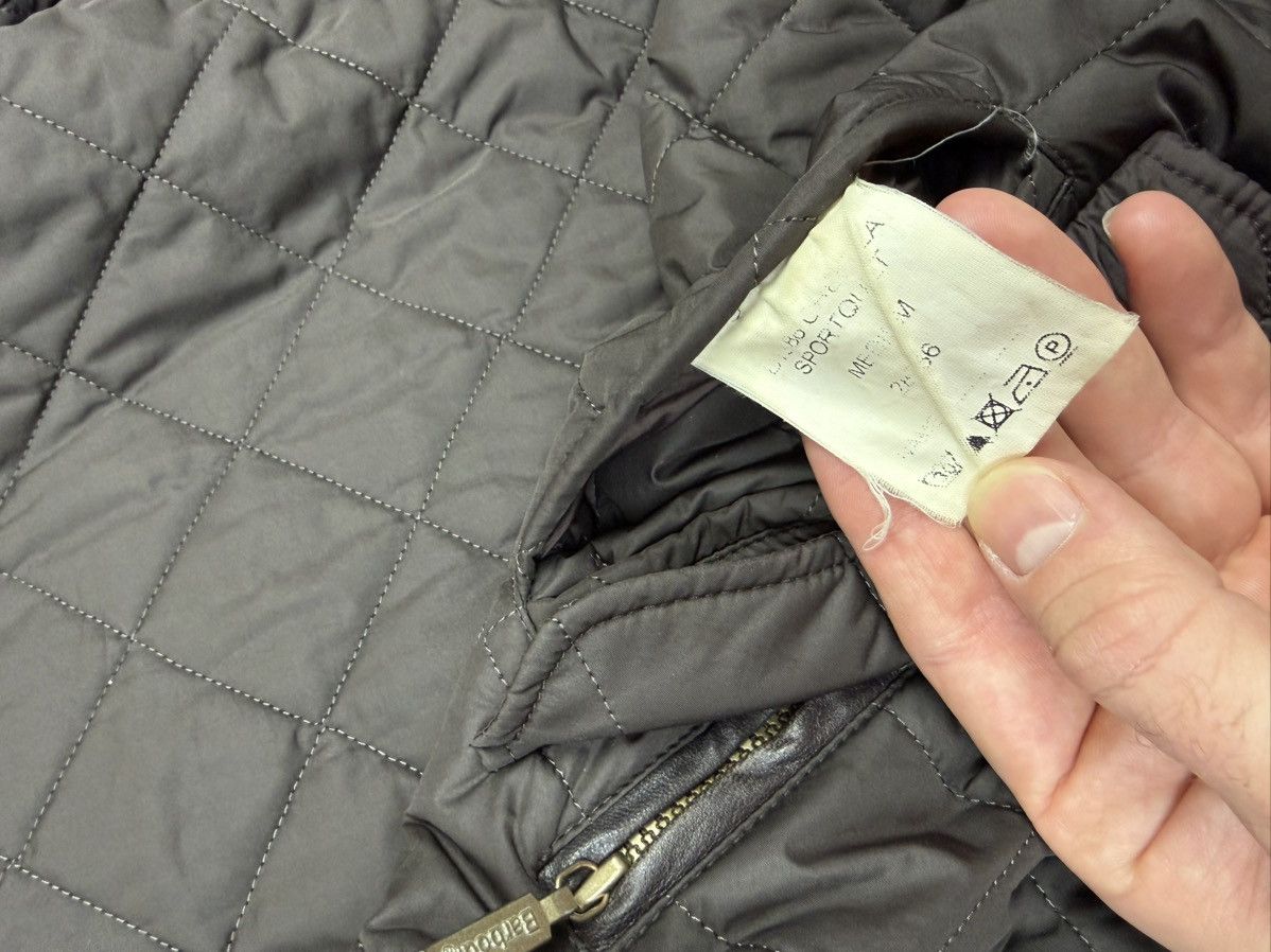 Barbour Vintage Barbour Sportquilt Jacket w/ Leather Trim & Corduroy Size US M / EU 48-50 / 2 - 11 Thumbnail