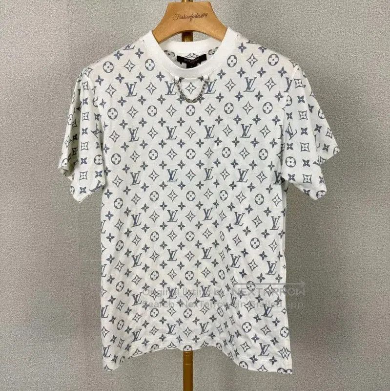 Louis Vuitton Louis Vuitton White Cotton Women's T. Size S / US 4 / IT 40 - 1 Thumbnail