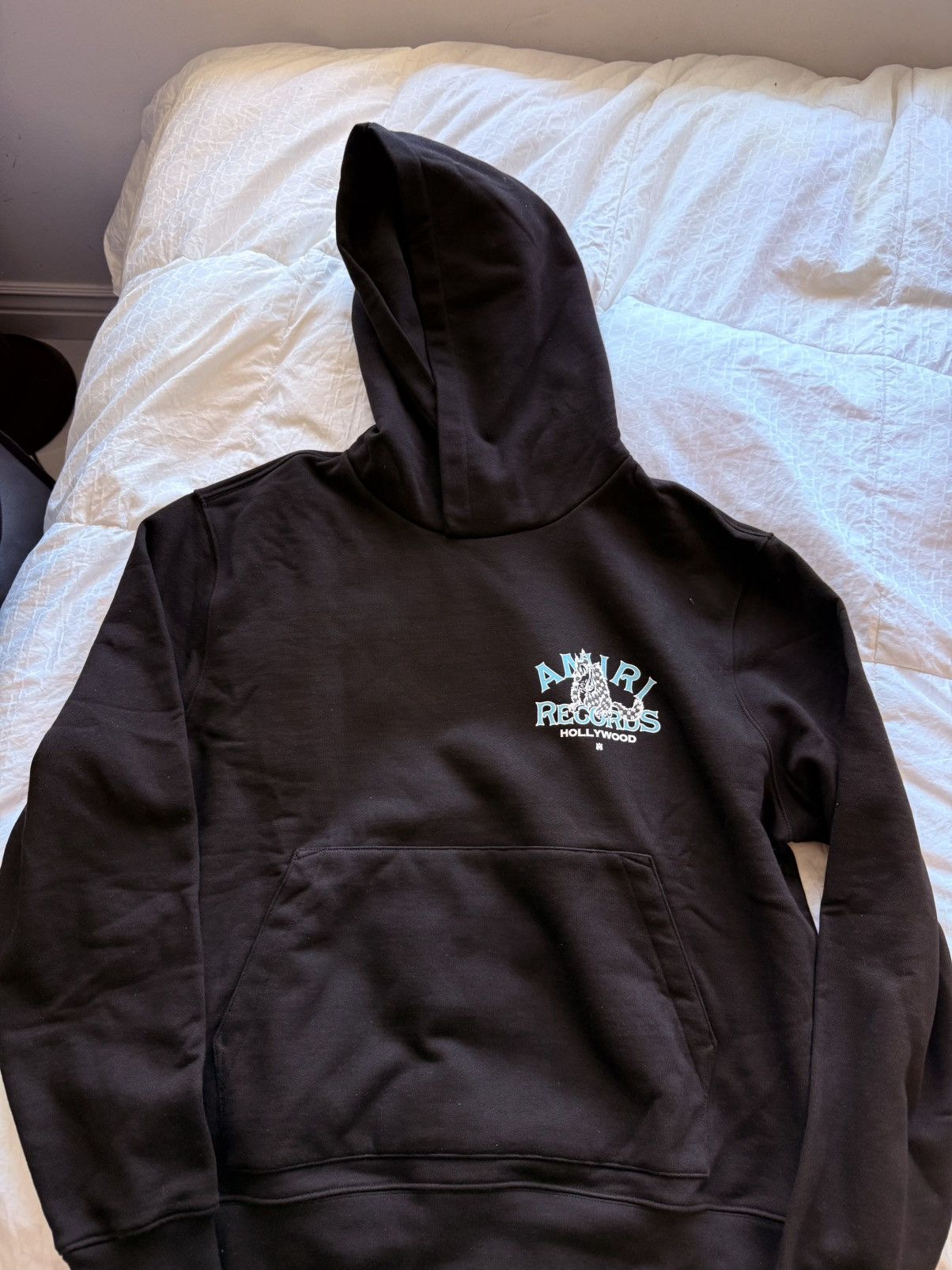 Amiri Amiri records hollywood hoodie black brand new size XL Size US XL / EU 56 / 4 - 1 Thumbnail