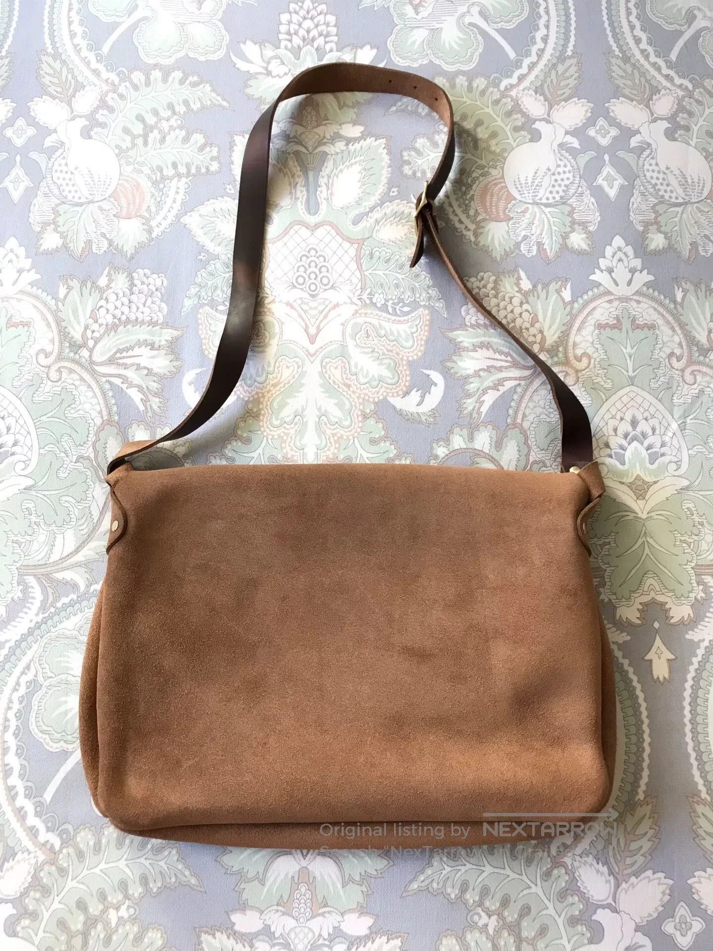 Horween Leather Fernand Leather Vintage Western Crossbody Bag. Size ONE SIZE - 2 Thumbnail