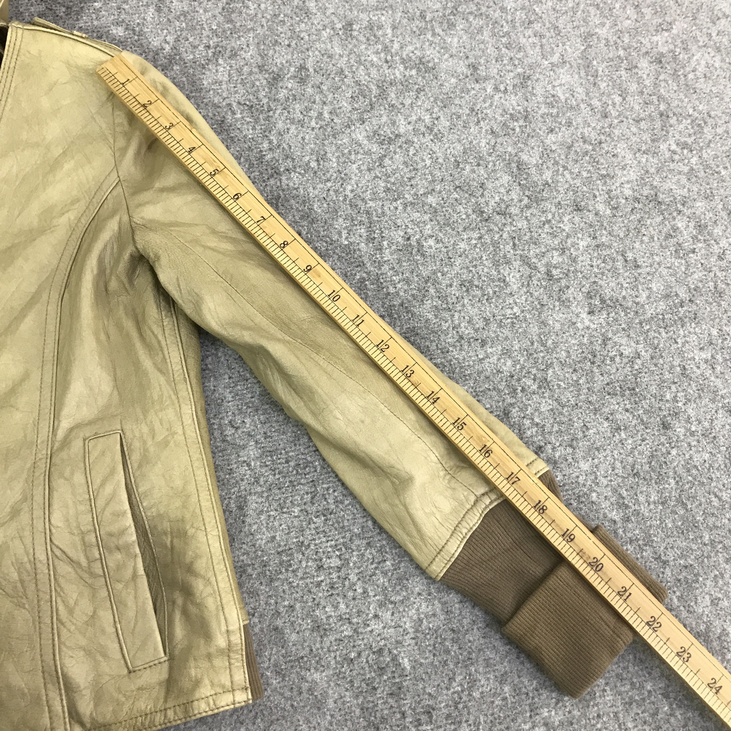 Japanese Brand SOFFITTO LEATHER HOODIE JACKET K110B8 Size US L / EU 52-54 / 3 - 6 Thumbnail