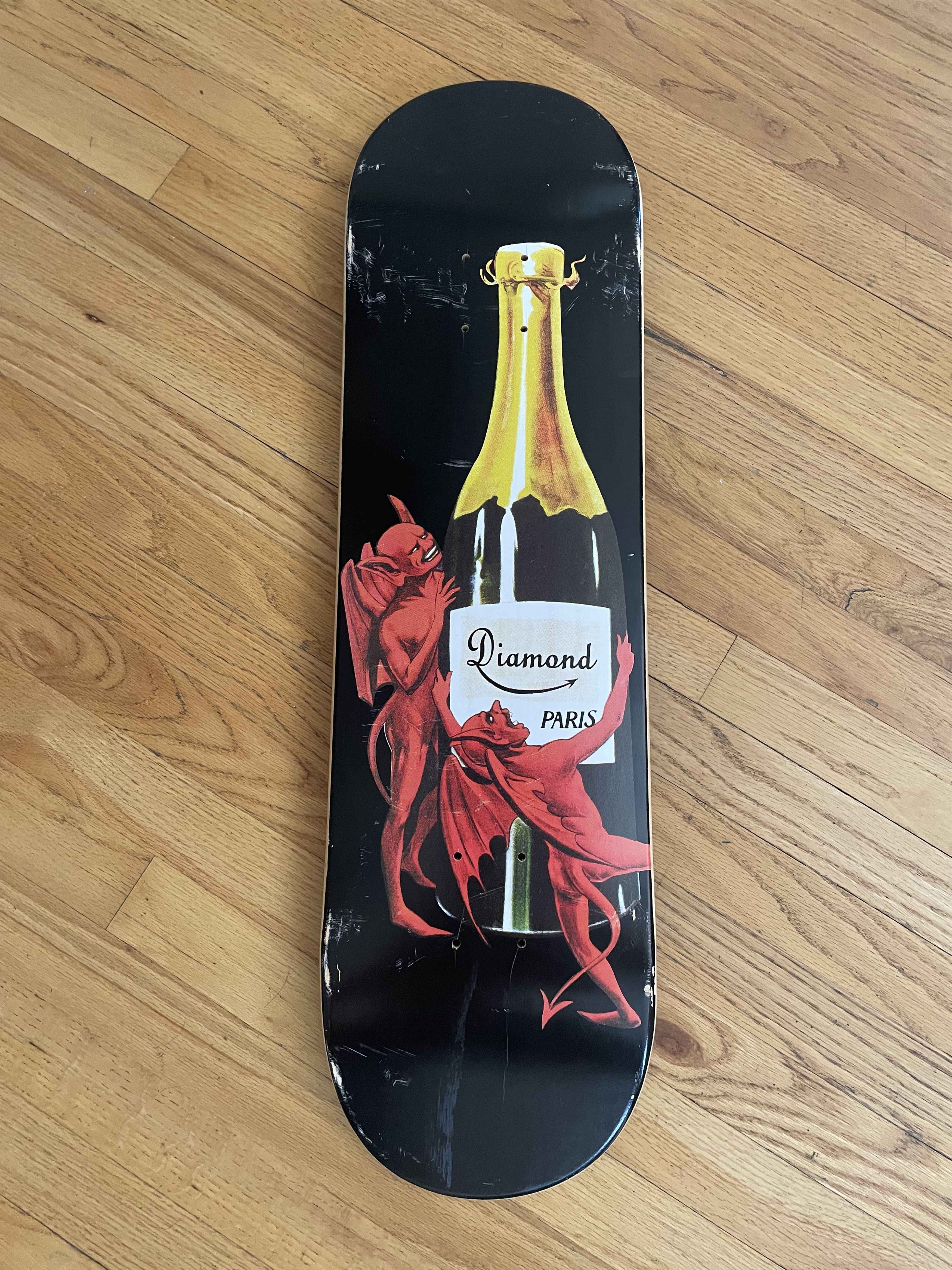 Diamond Supply Co. Diamond Supply Co x Paris 8.5" Devil's Champagne Skate Deck Size ONE SIZE - 2 Thumbnail