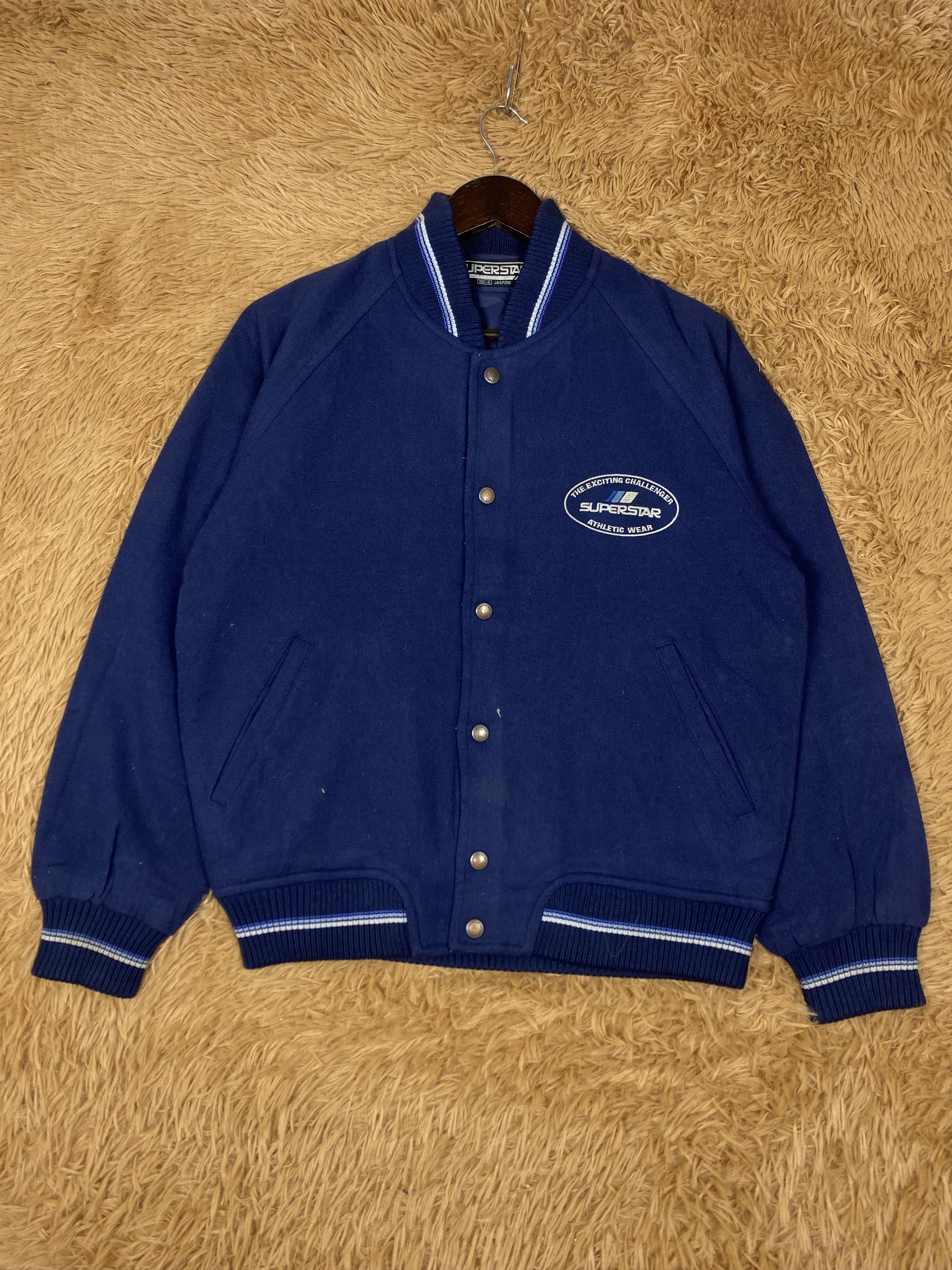 Mizuno Vintage Mizuno Varsity Jacket DJ0309 Size US M / EU 48-50 / 2 - 1 Thumbnail