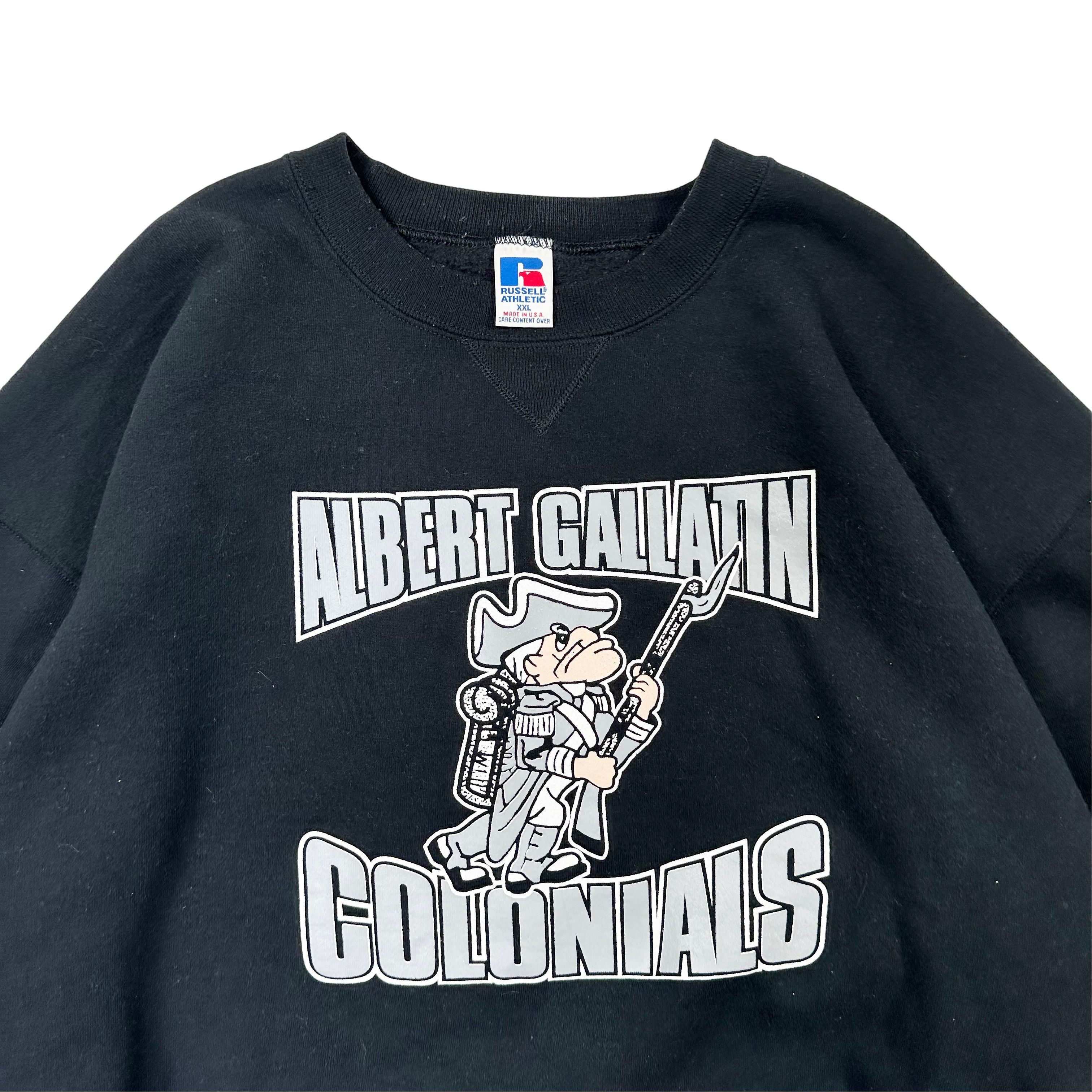 Vintage Vintage 90s Made in USA Russell Athletics Albert Gallatin Size US XXL / EU 58 / 5 - 2 Thumbnail