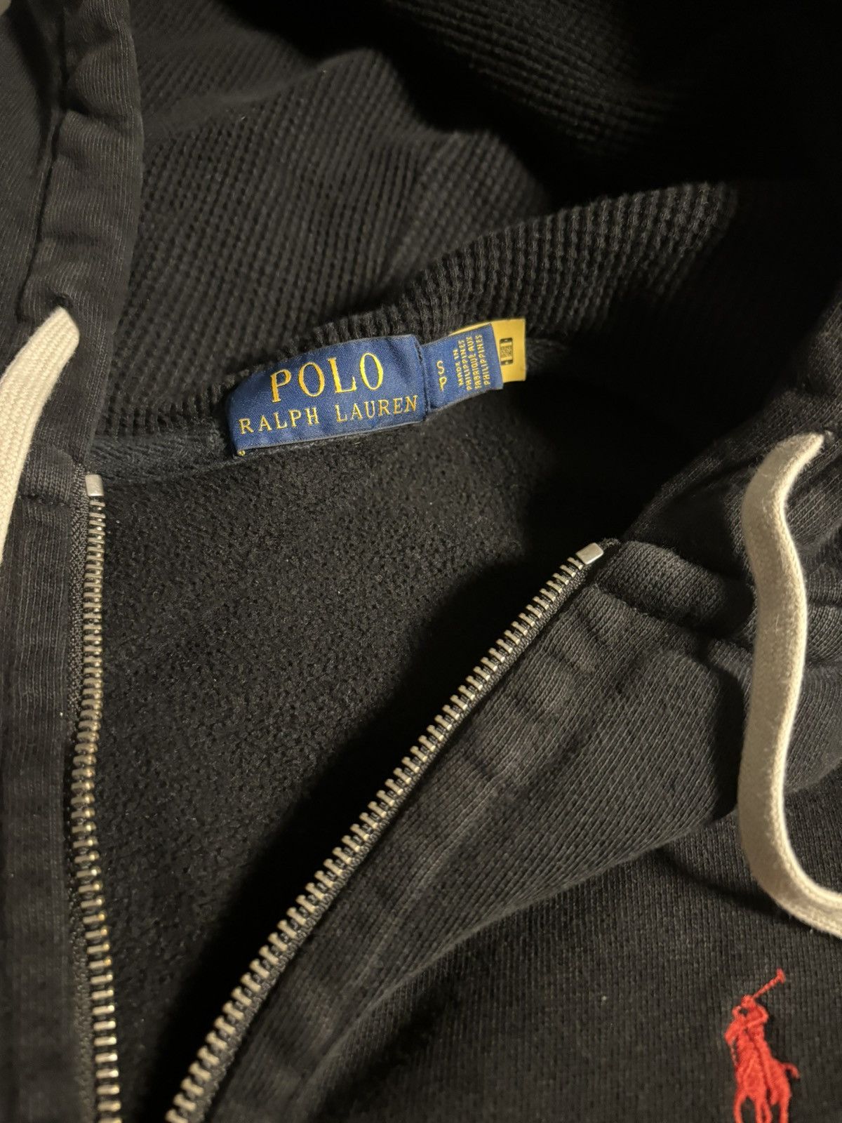 Ralph Lauren black polo ralph lauren hoodie - great for winter Size US S / EU 44-46 / 1 - 2 Thumbnail
