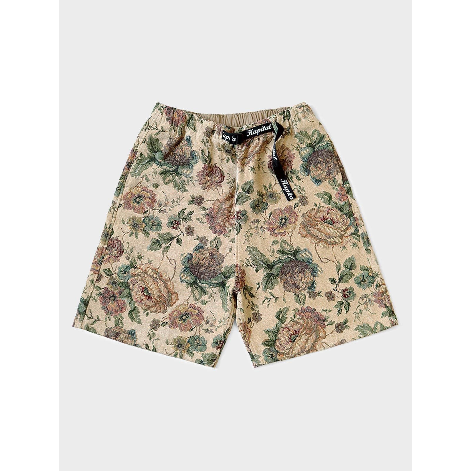 image of Kapital Tapestry Shorts in Brown, Men's (Size 30)