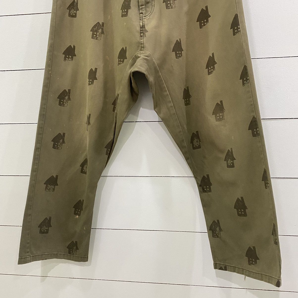 Issey Miyake Ne-net by Issey Miyake Full Print Baggy Pants Size US 29 - 6 Thumbnail