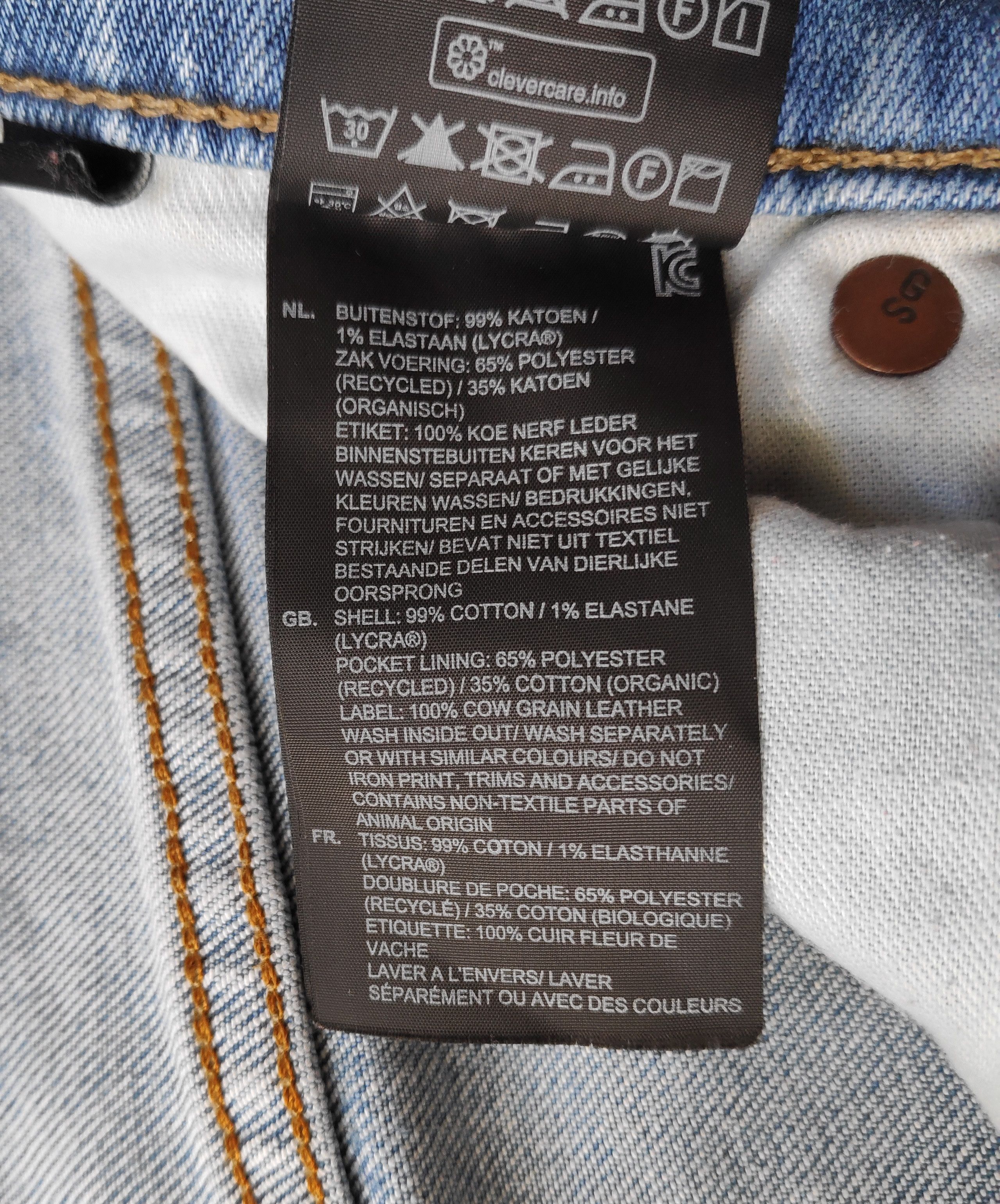 G-Star G-Star Raw 3301 Straight Tapered Denim Jeans Size US 36 / EU 52 - 11 Thumbnail