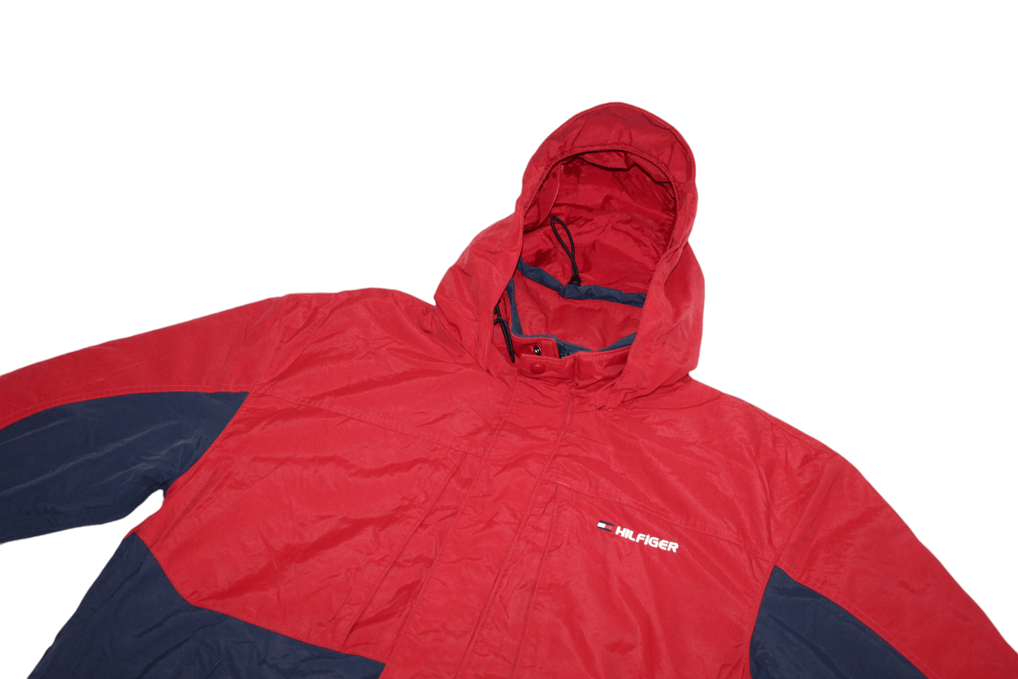 Tommy Hilfiger VTG🔥90's Tommy Hilfiger Fleece Lining Multipocket Jacket Size US XL / EU 56 / 4 - 10 Thumbnail