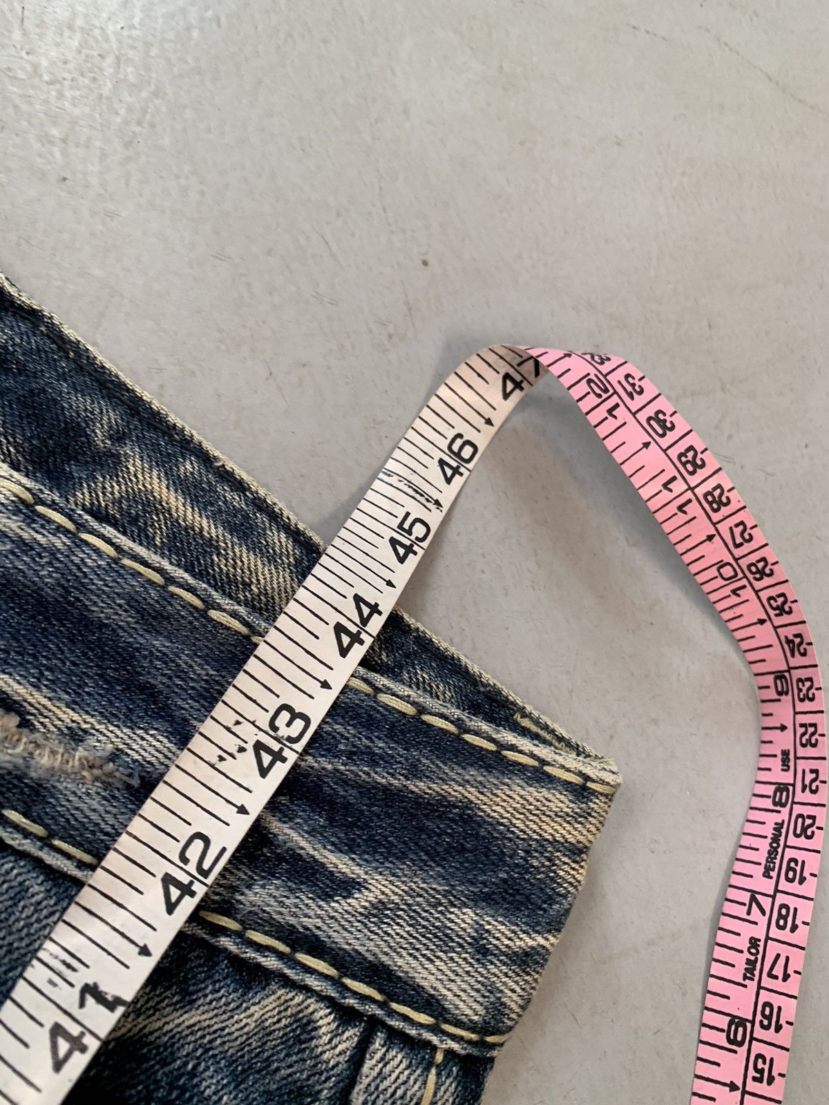 Japanese Brand Vintage Evisu inspired emboridered denim Size US 32 / EU 48 - 12 Thumbnail