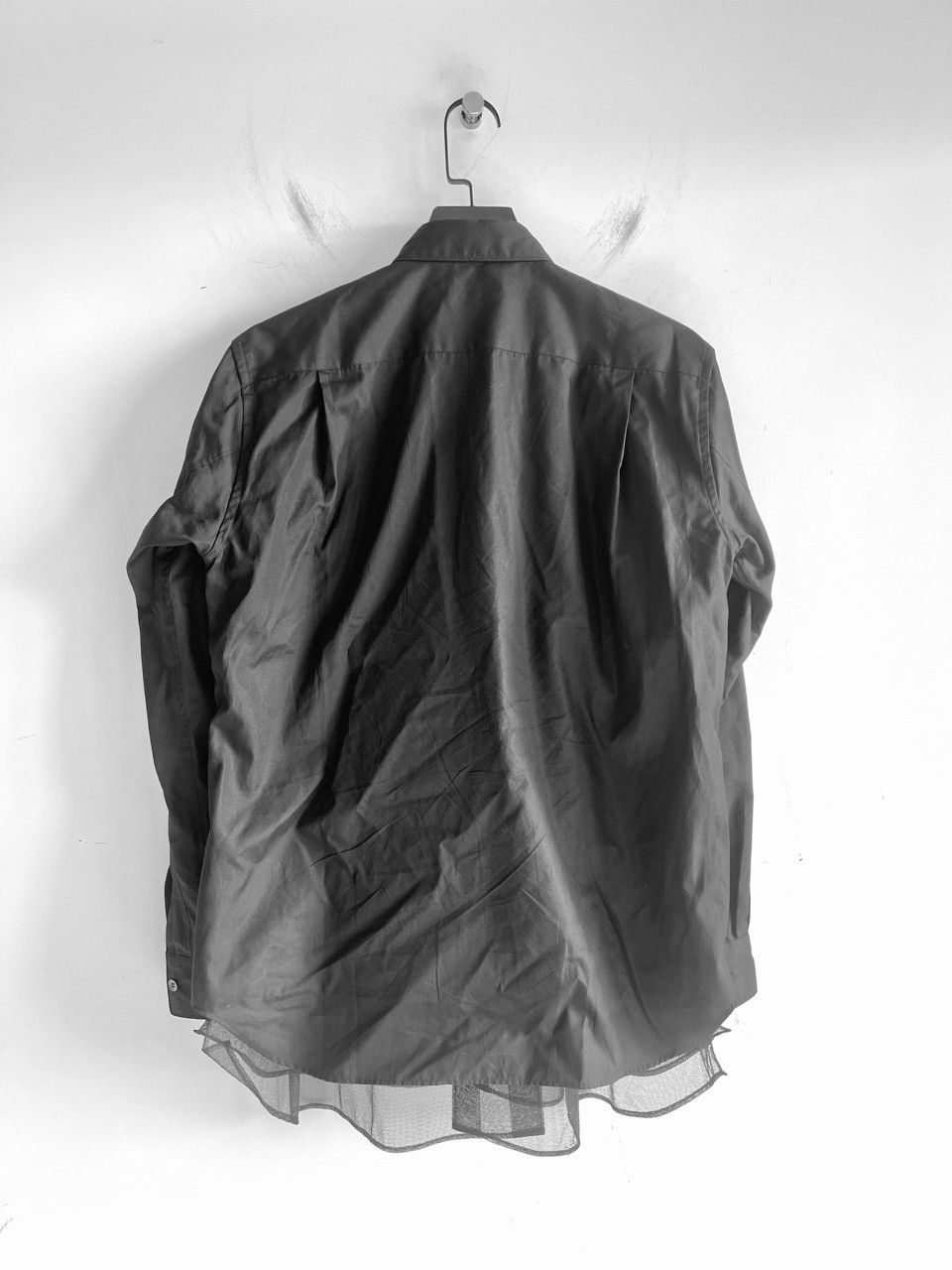 Comme des Garcons Homme Plus COMME des GARCONS PLUS Triple Layer Sheer Mesh Overlay Shirt Size US S / EU 44-46 / 1 - 3 Thumbnail