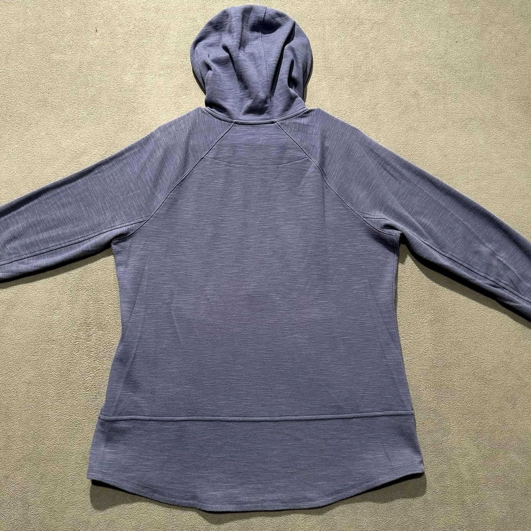 Vintage L.L. Bean Hoodie Womens Large Blue 1/2 Zip Pullover Outdoor Knit GUC Size L / US 10 / IT 46 - 2 Thumbnail