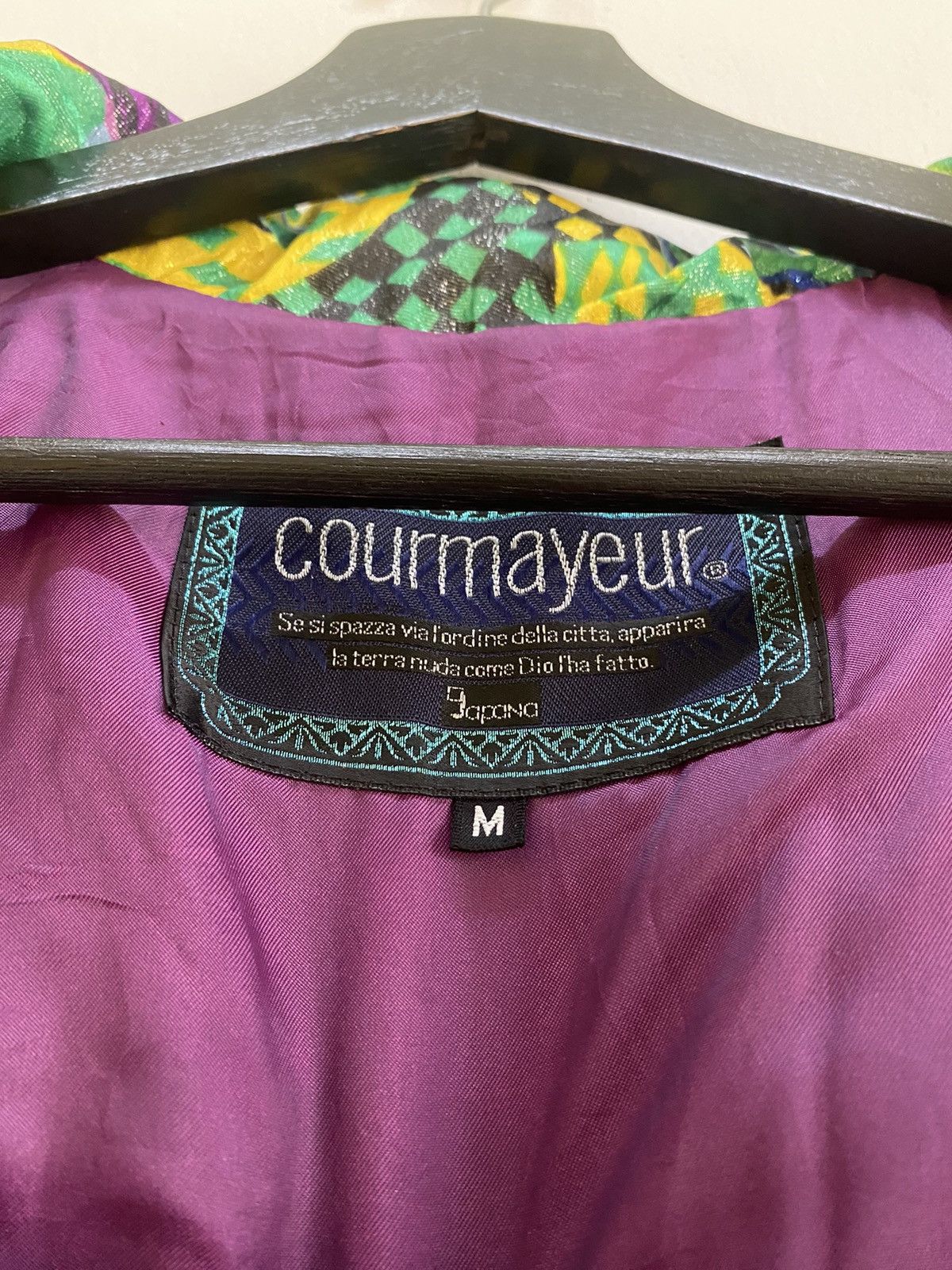 Japanese Brand VINTAGE 80s COURMAYEUR ARCHIVAL SKI JACKET Size US M / EU 48-50 / 2 - 9 Thumbnail