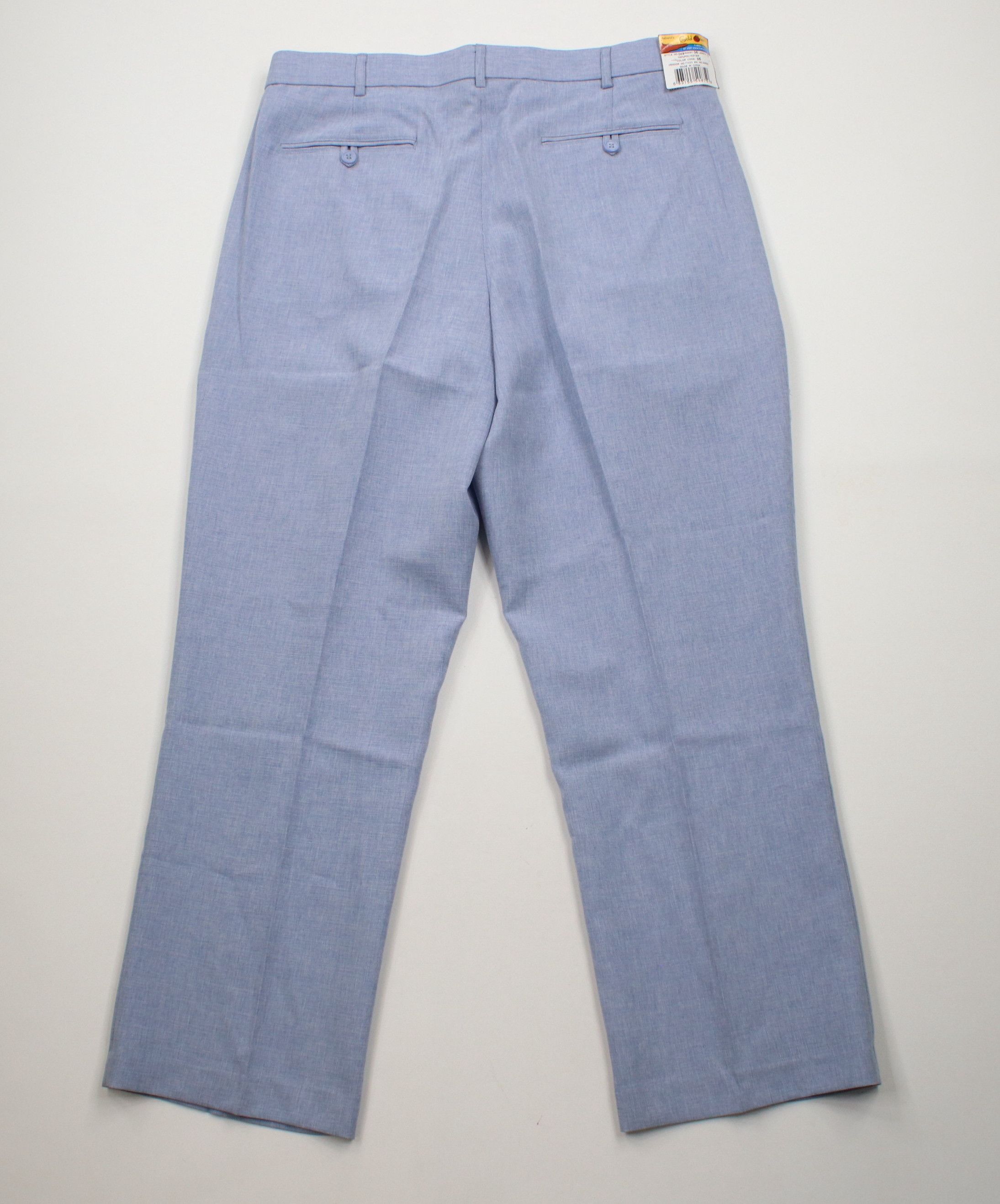Vintage Deadstock Vintage 90s Streetwear Knit Wide Leg Chino Pants Size US 36 / EU 52 - 7 Thumbnail