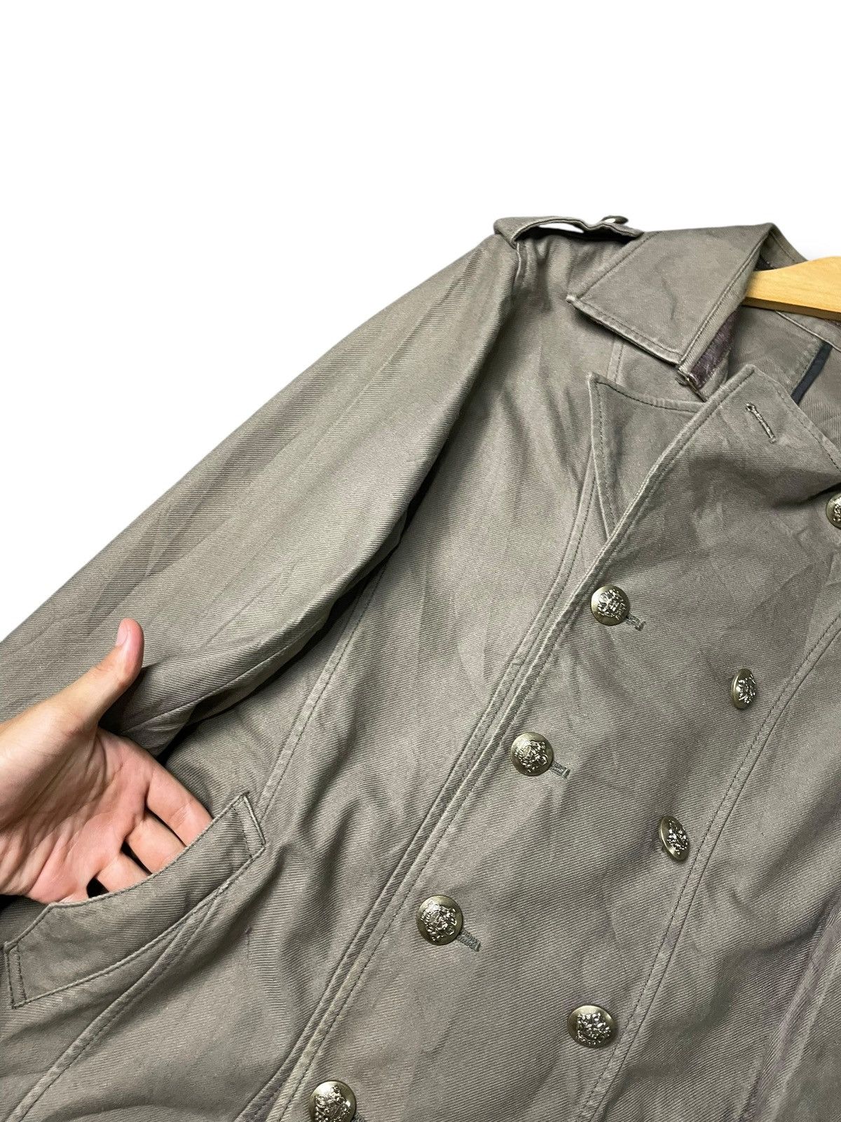 Japanese Brand × Michel Klein × Vintage Michel Klein Double Breasted Light Jacket (109) Size US XXS / EU 40 - 5 Thumbnail