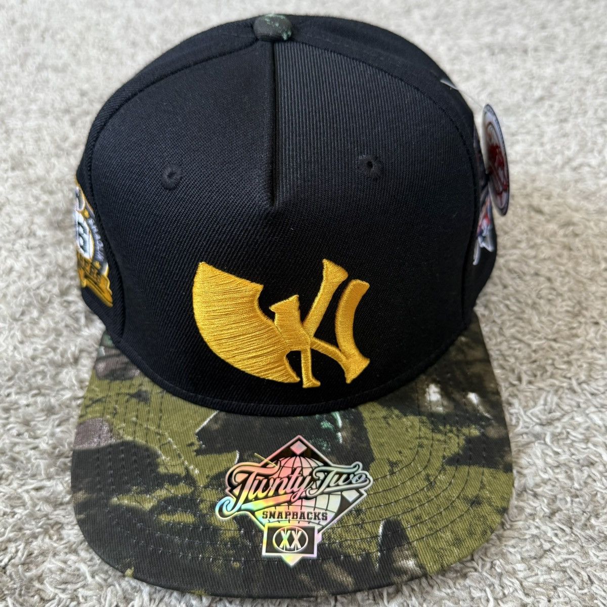 海外限定 TWNTY TWO WU-TANG ウータン・クラン NEW ERA TWNTY-TWO × Wu-Tang Clan Wu-Tang Hat Twnty Two Wu NY Rare Rza Gza
