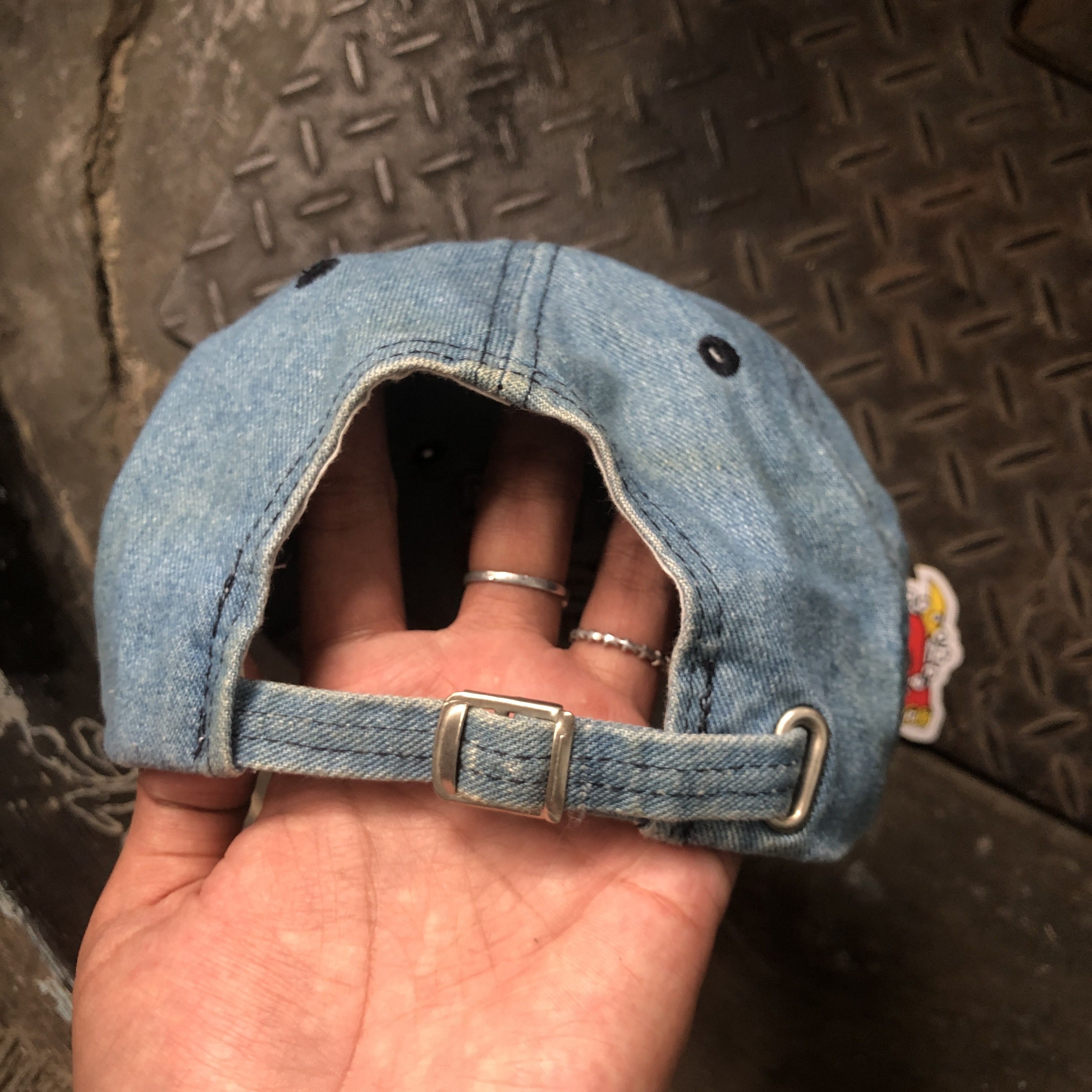 Polo Ralph Lauren Vintage 90s Polo Sport Ralph Lauren Denim Bluewashed Logo Size ONE SIZE - 5 Thumbnail