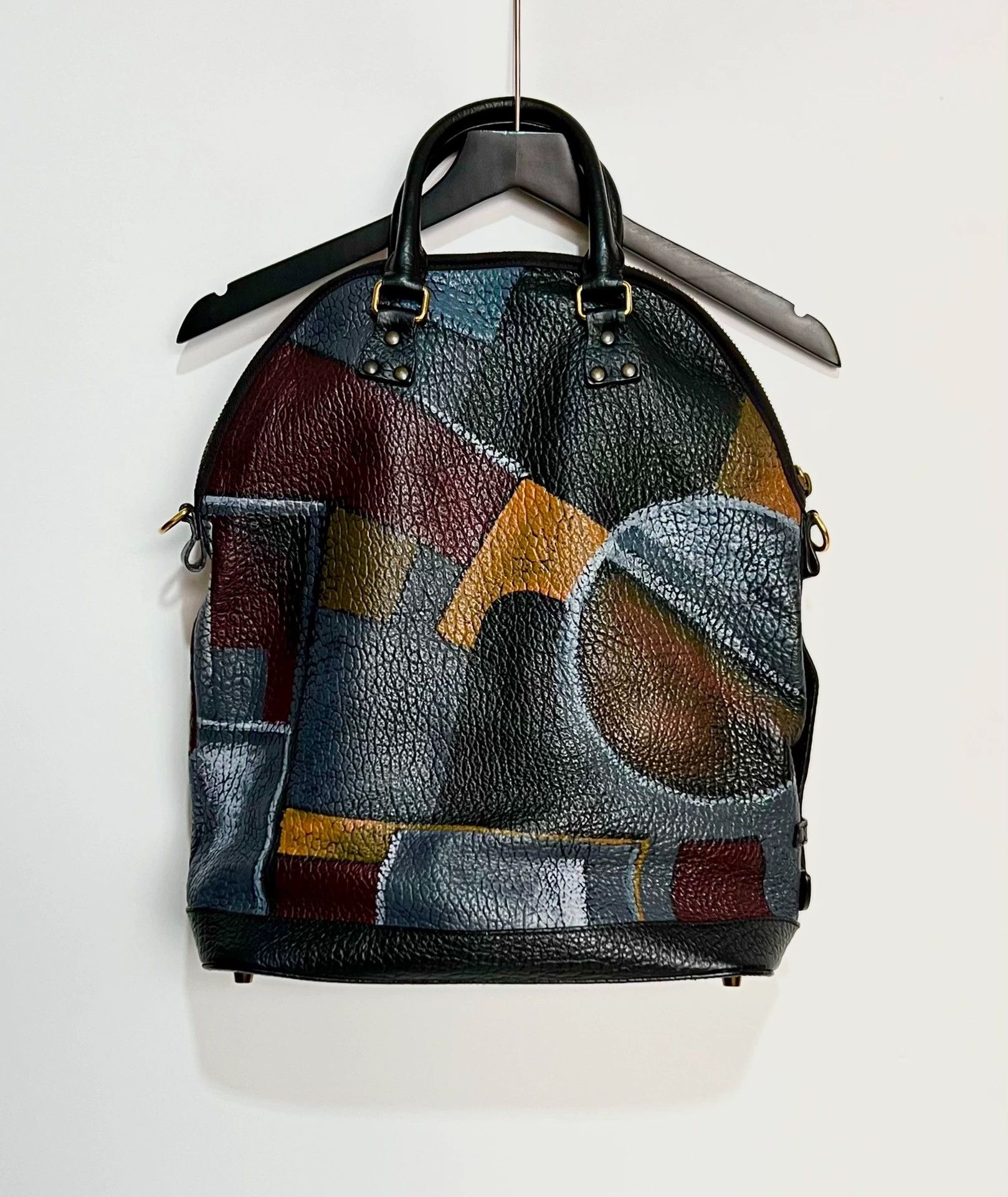Burberry Burberry Prorsum Custom Hand-Painted Leather Tote Bag Size ONE SIZE - 1 Thumbnail