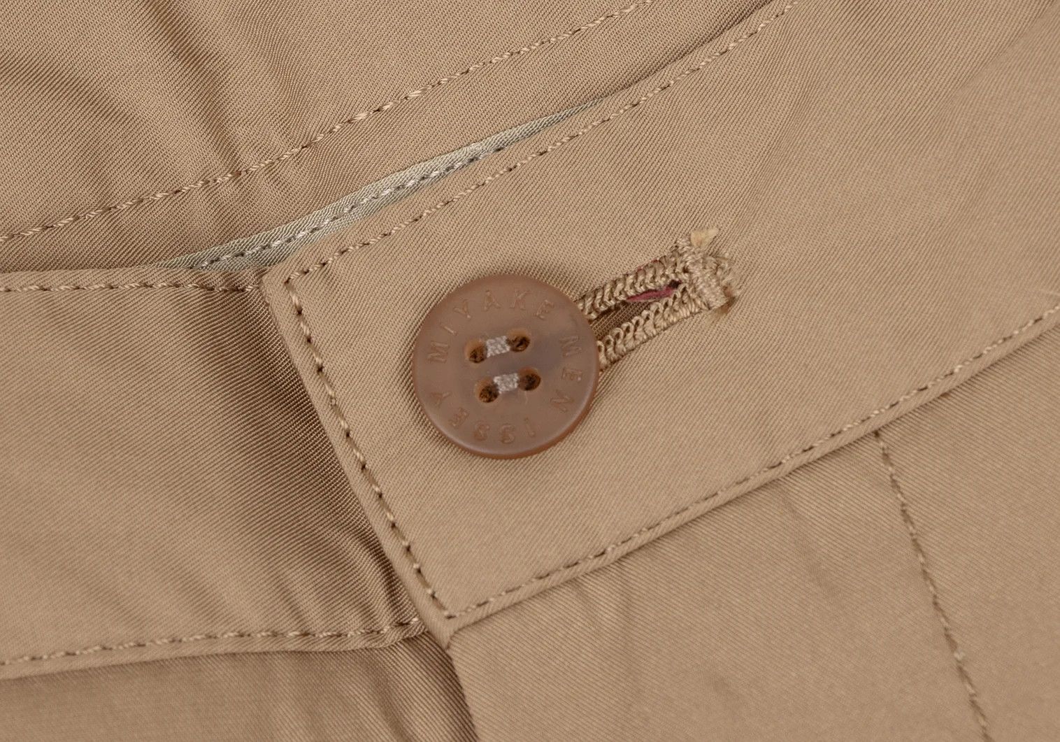 Issey Miyake Poly Cargo Pants in Mocha 4 Size US 38 / EU 54 - 3 Thumbnail