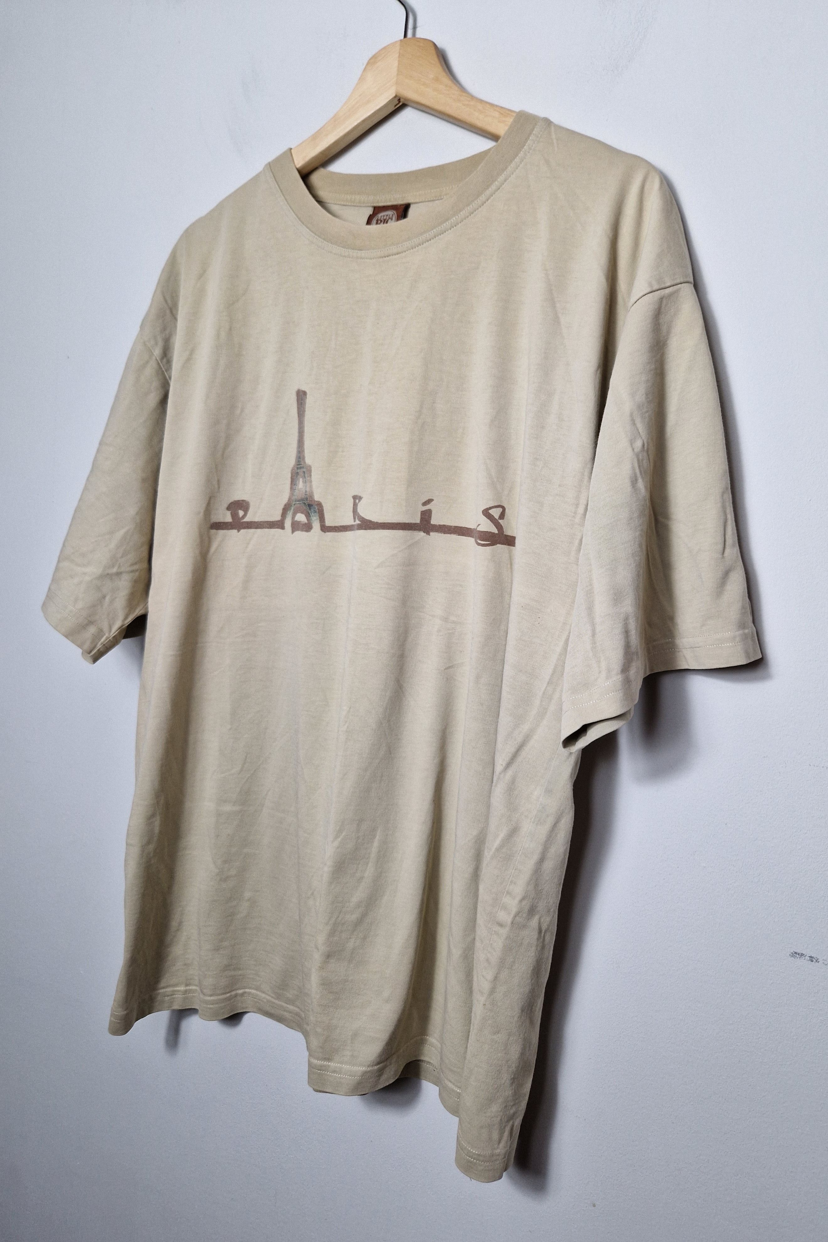 Vintage vintage Paris tee y2k 2000s streetwear Size US XL / EU 56 / 4 - 2 Thumbnail