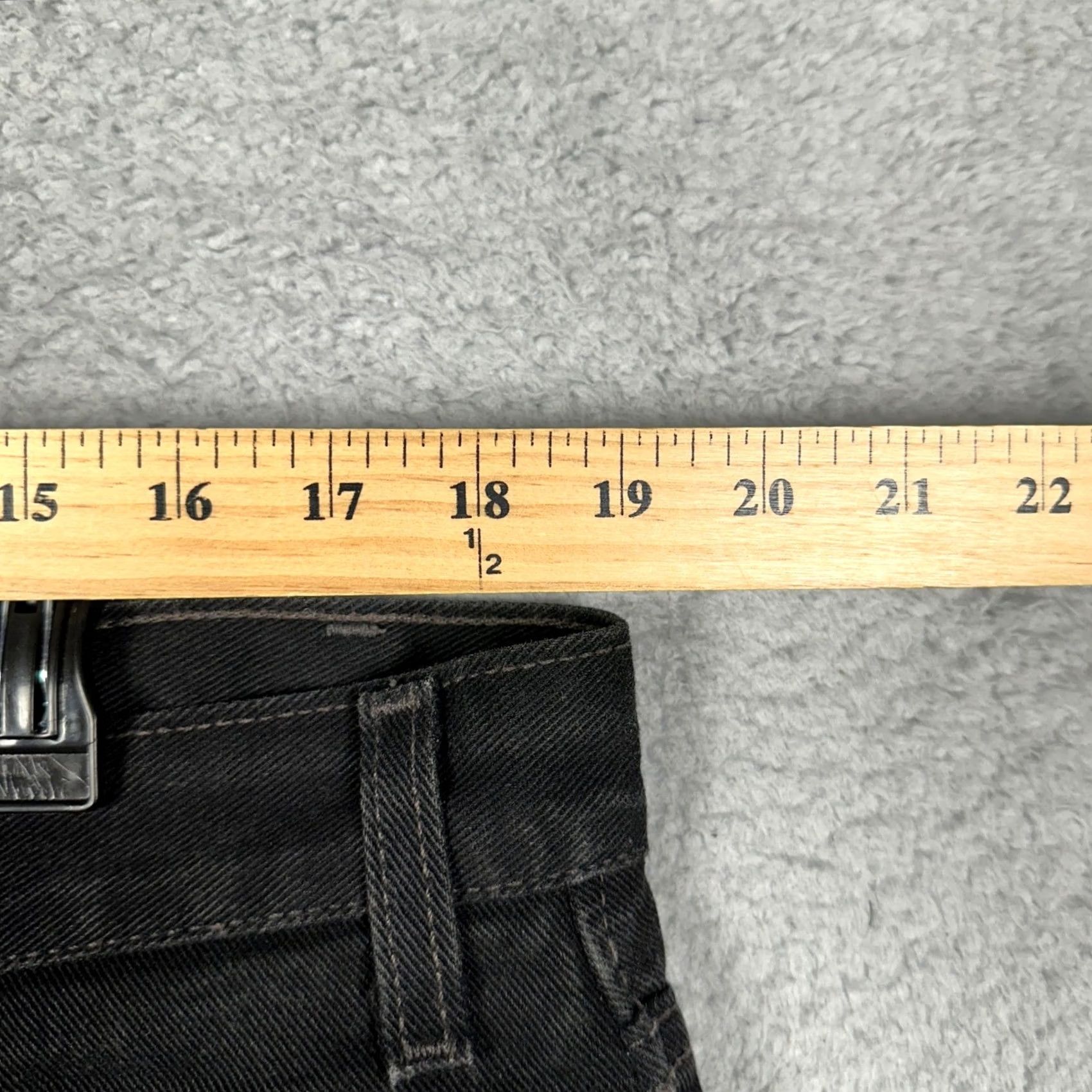 Levi's VINTAGE Levi's 550 Jeans Mens 38X34 Black Relaxed Fit 5-Pocket Made In USA EUC Size US 38 / EU 54 - 6 Thumbnail