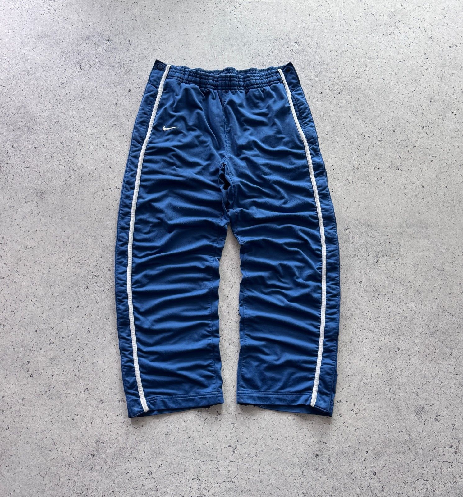 Nike Nike Vintage Track Pants Baggy Button Y2K Basketball Size US 36 / EU 52 - 1 Thumbnail