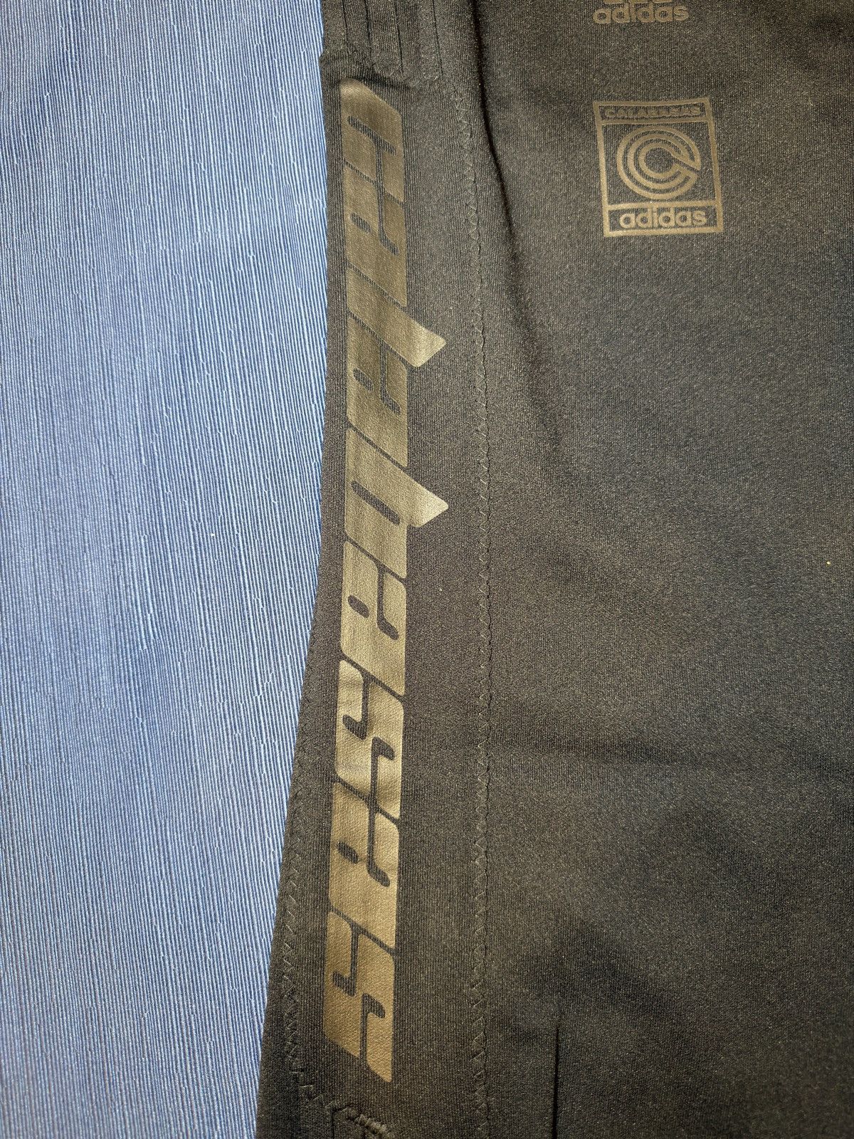 Yeezy Adidas Yeezy Calabasas Black Track Pants Size US 32 / EU 48 - 2 Thumbnail